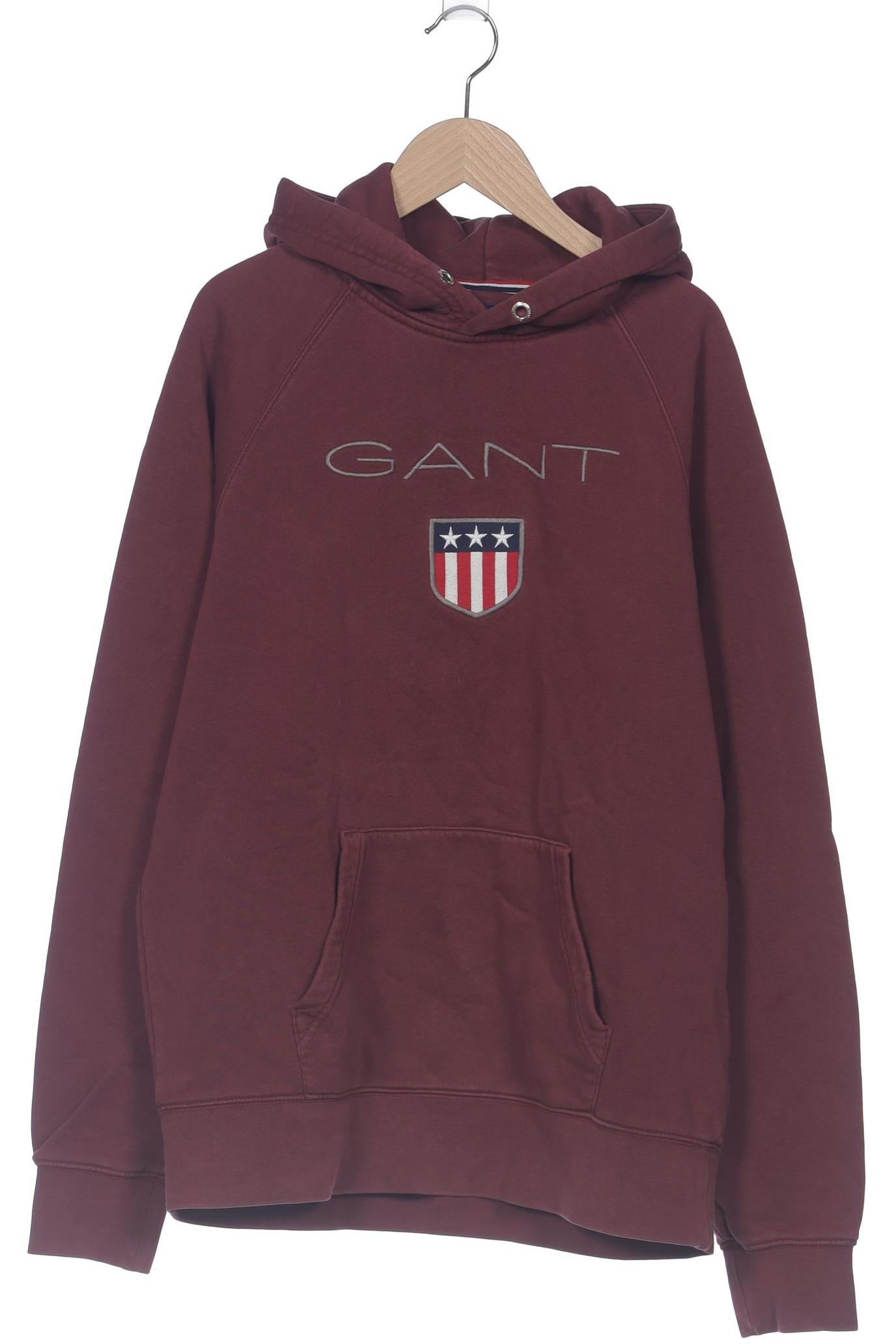 

Gant Herren Sweatshirt, bordeaux, Gr. 52