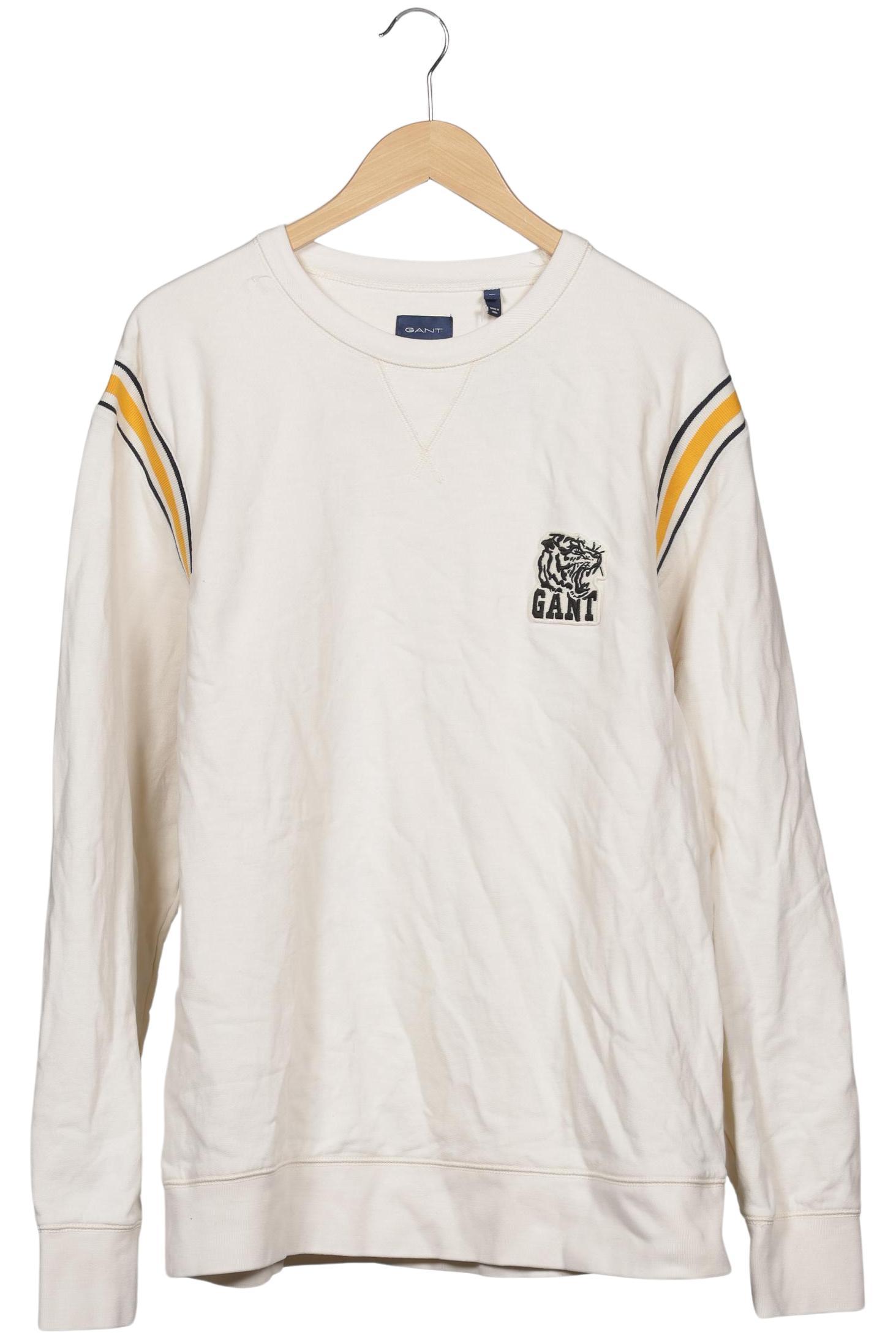 

Gant Herren Sweatshirt, cremeweiß, Gr. 54