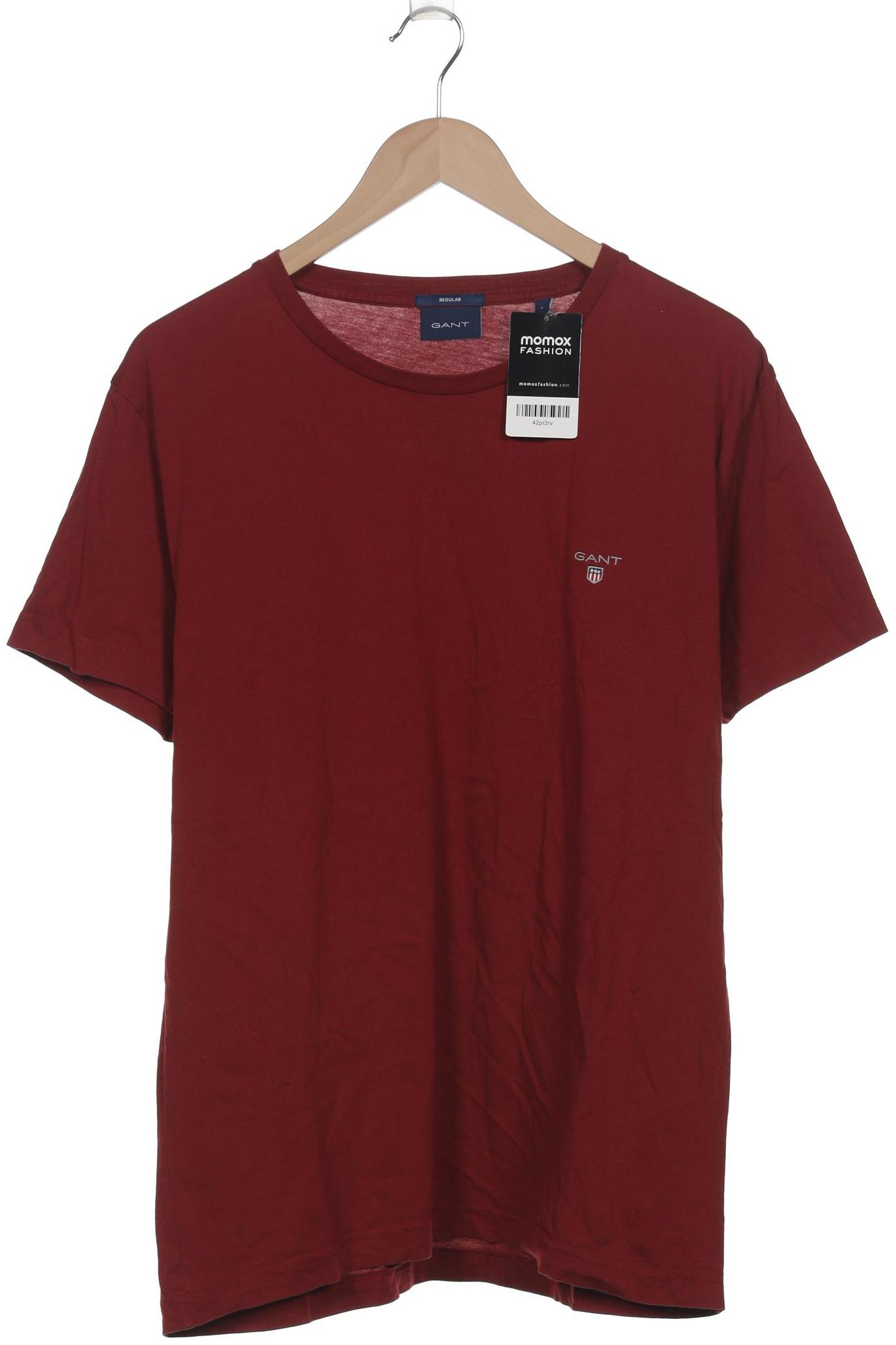 

Gant Herren T-Shirt, bordeaux, Gr. 52