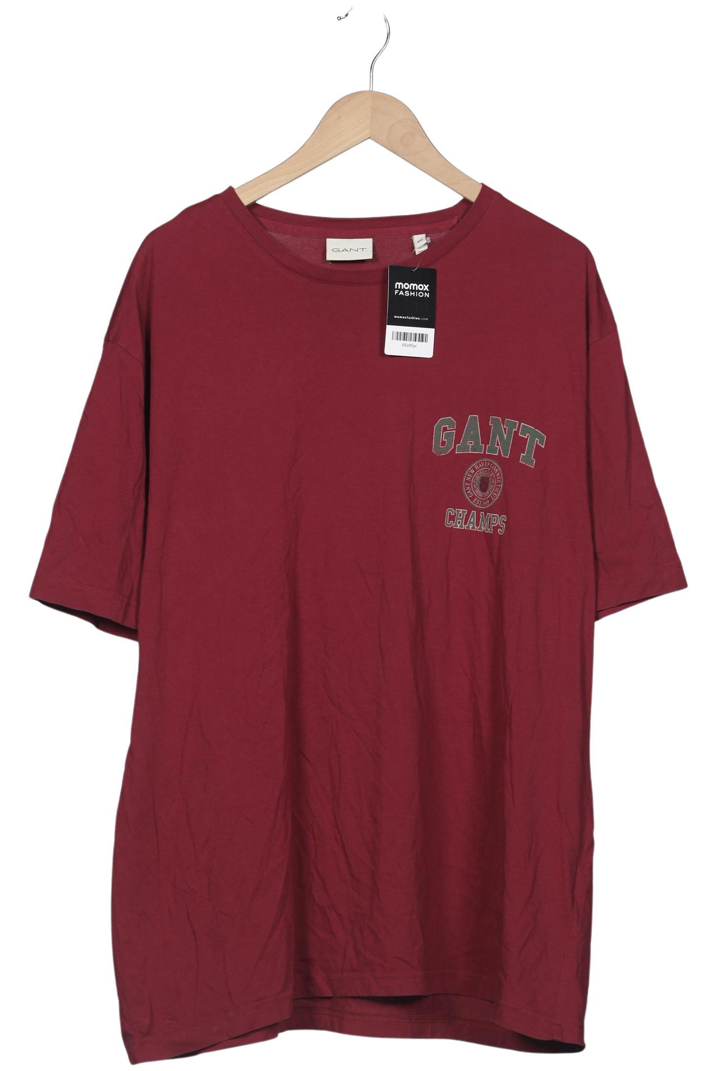 Thumbnail - Gant Herren T-Shirt, bordeaux, Gr. 60