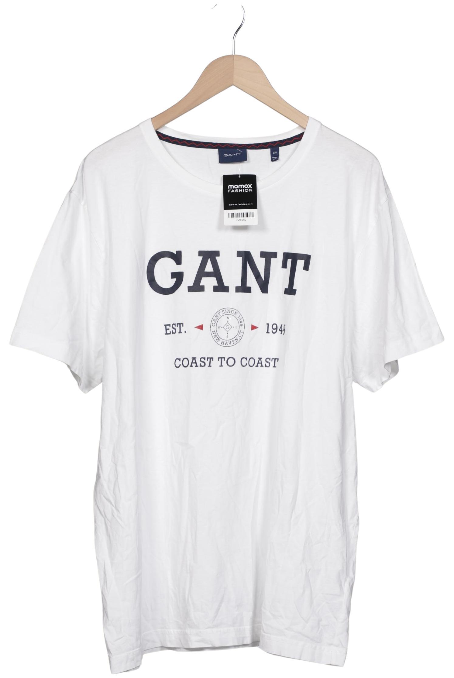 

Gant Herren T-Shirt, weiß, Gr. 58