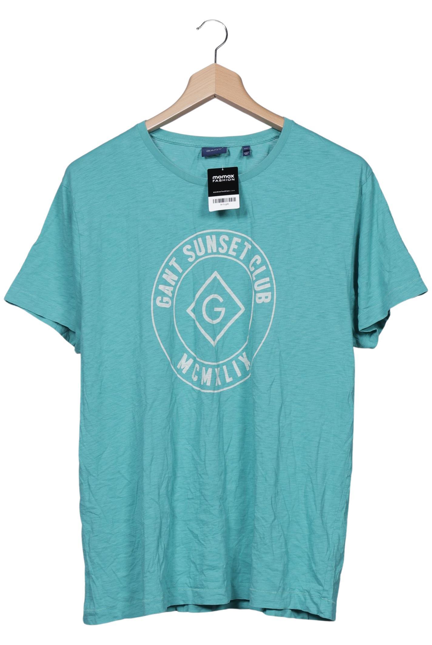 

Gant Herren T-Shirt, türkis, Gr. 58
