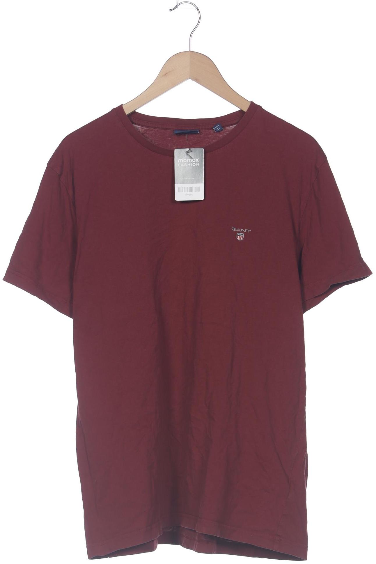 

Gant Herren T-Shirt, bordeaux, Gr. 56