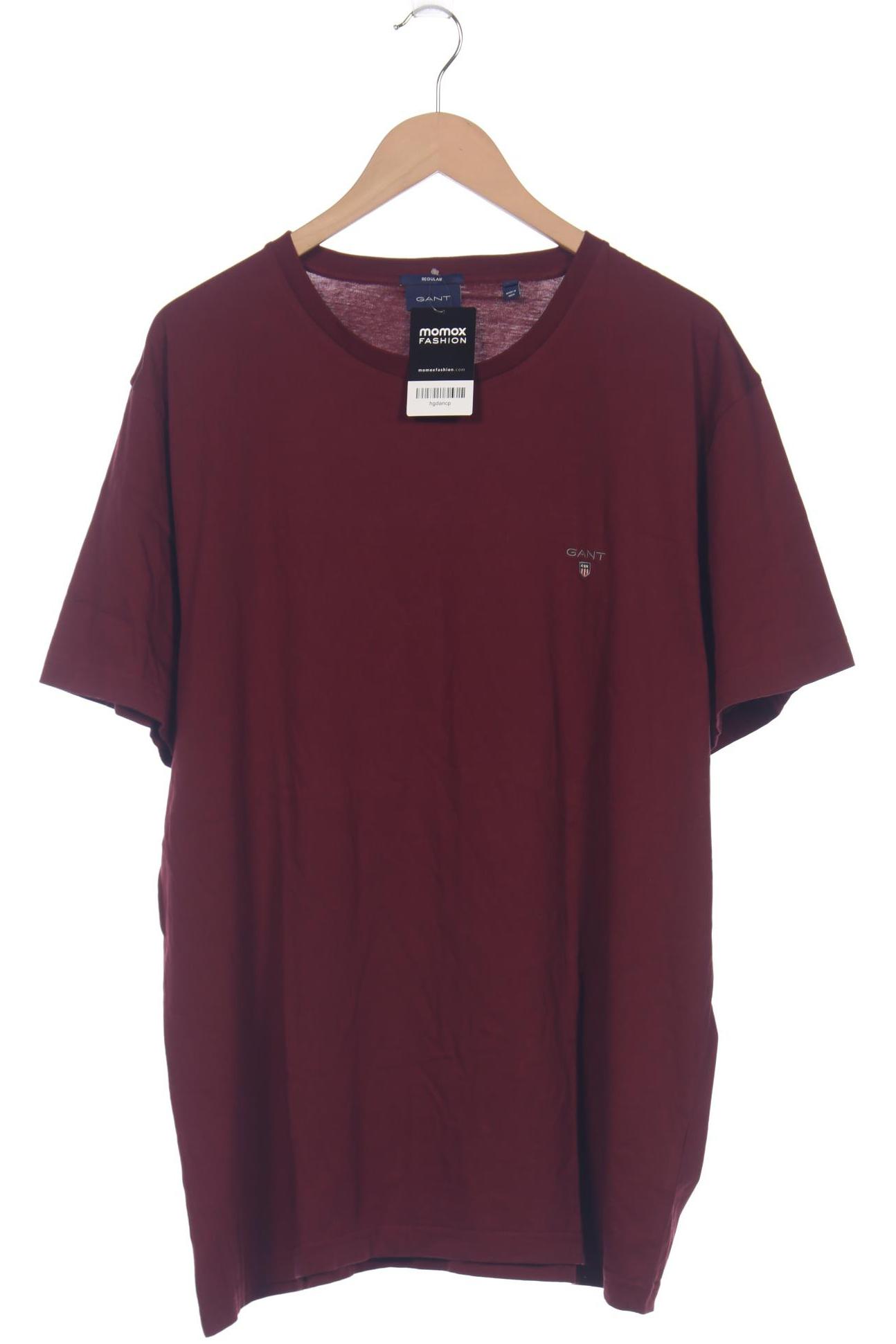 

Gant Herren T-Shirt, bordeaux, Gr. 58