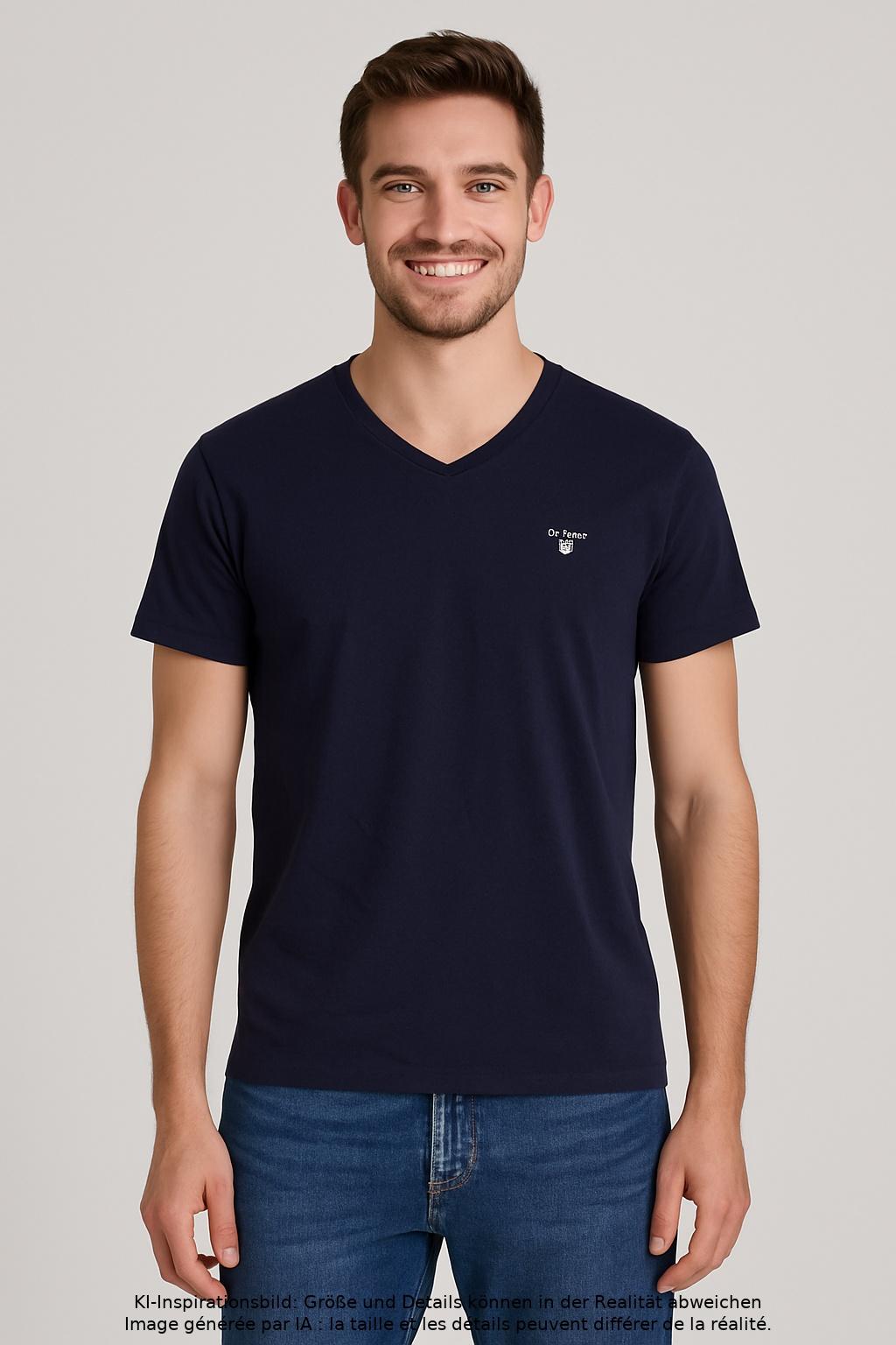 Thumbnail - Gant Herren T-Shirt, marineblau, Gr. 46