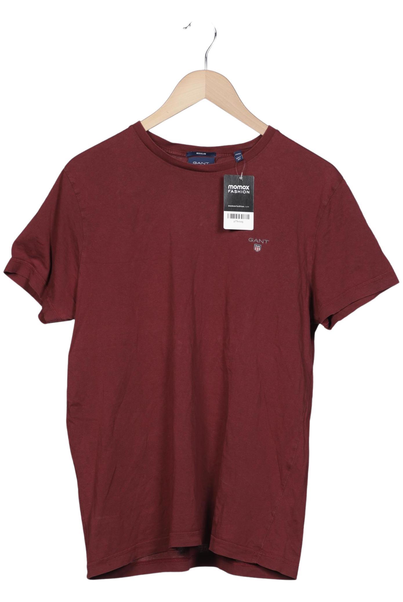 

Gant Herren T-Shirt, bordeaux, Gr. 52