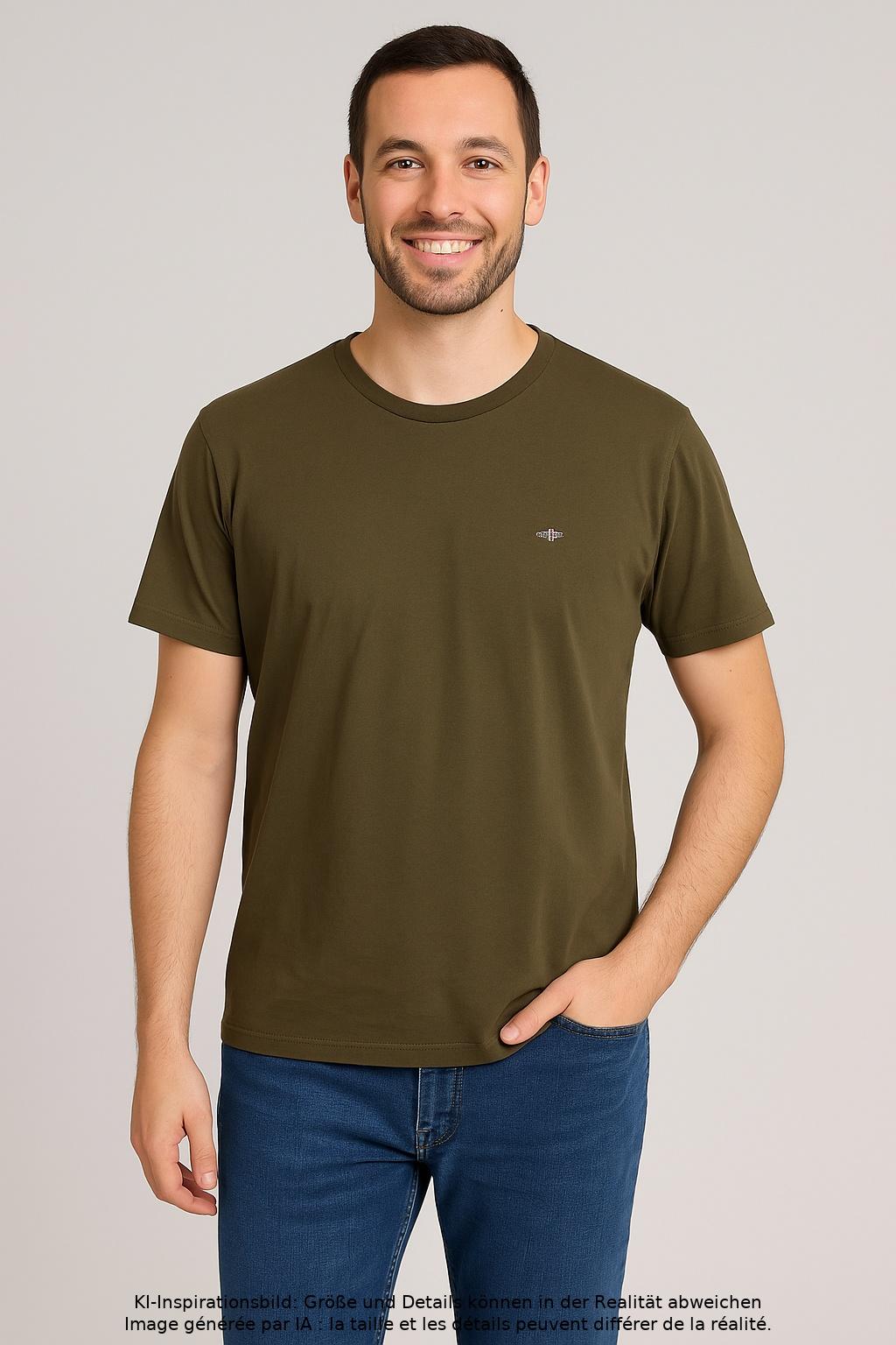 

Gant Herren T-Shirt, grün, Gr. 52