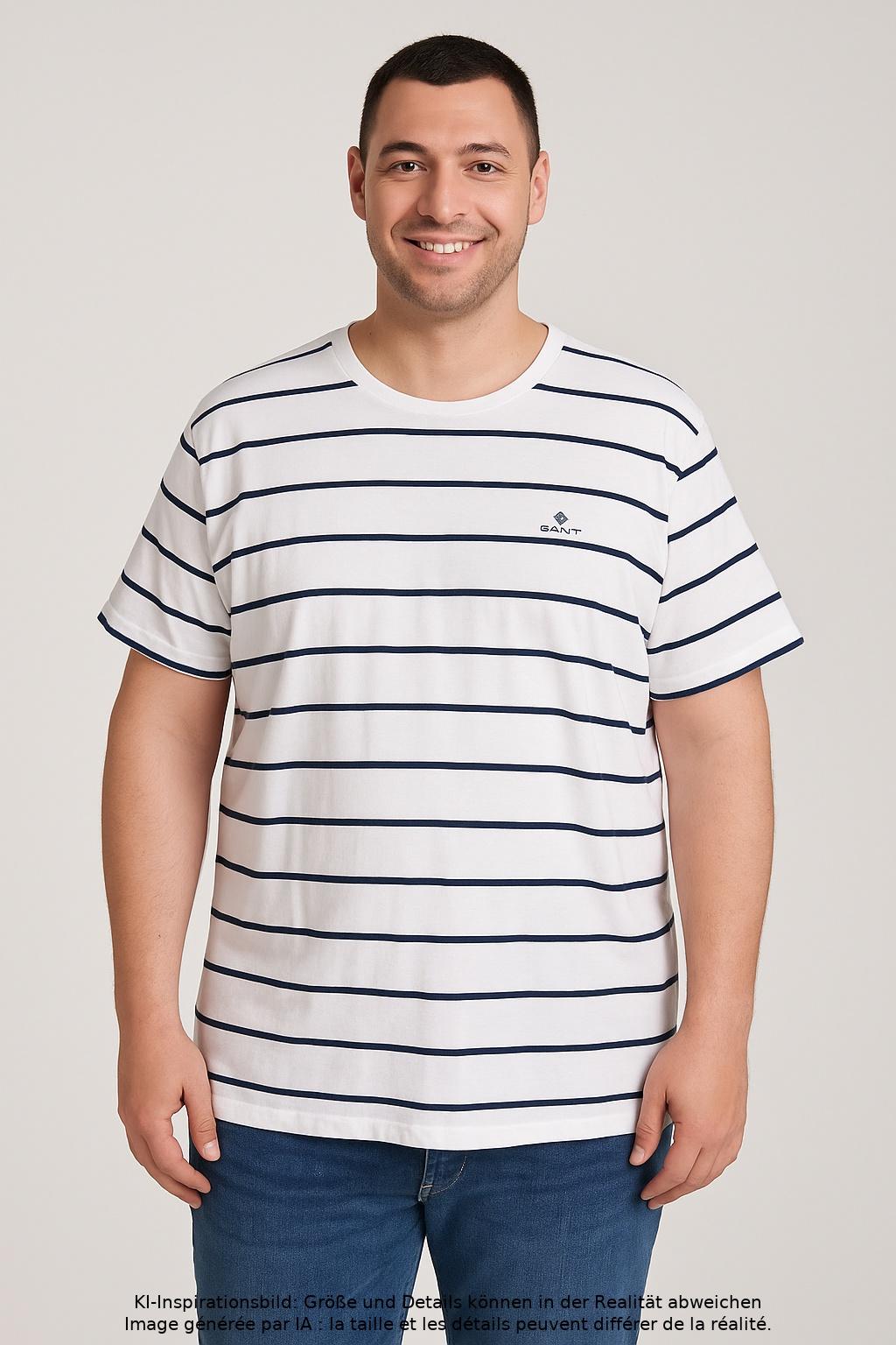 Thumbnail - Gant Herren T-Shirt, mehrfarbig, Gr. 56