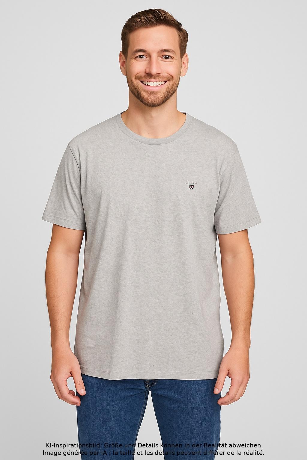 

Gant Herren T-Shirt, grau, Gr. 58