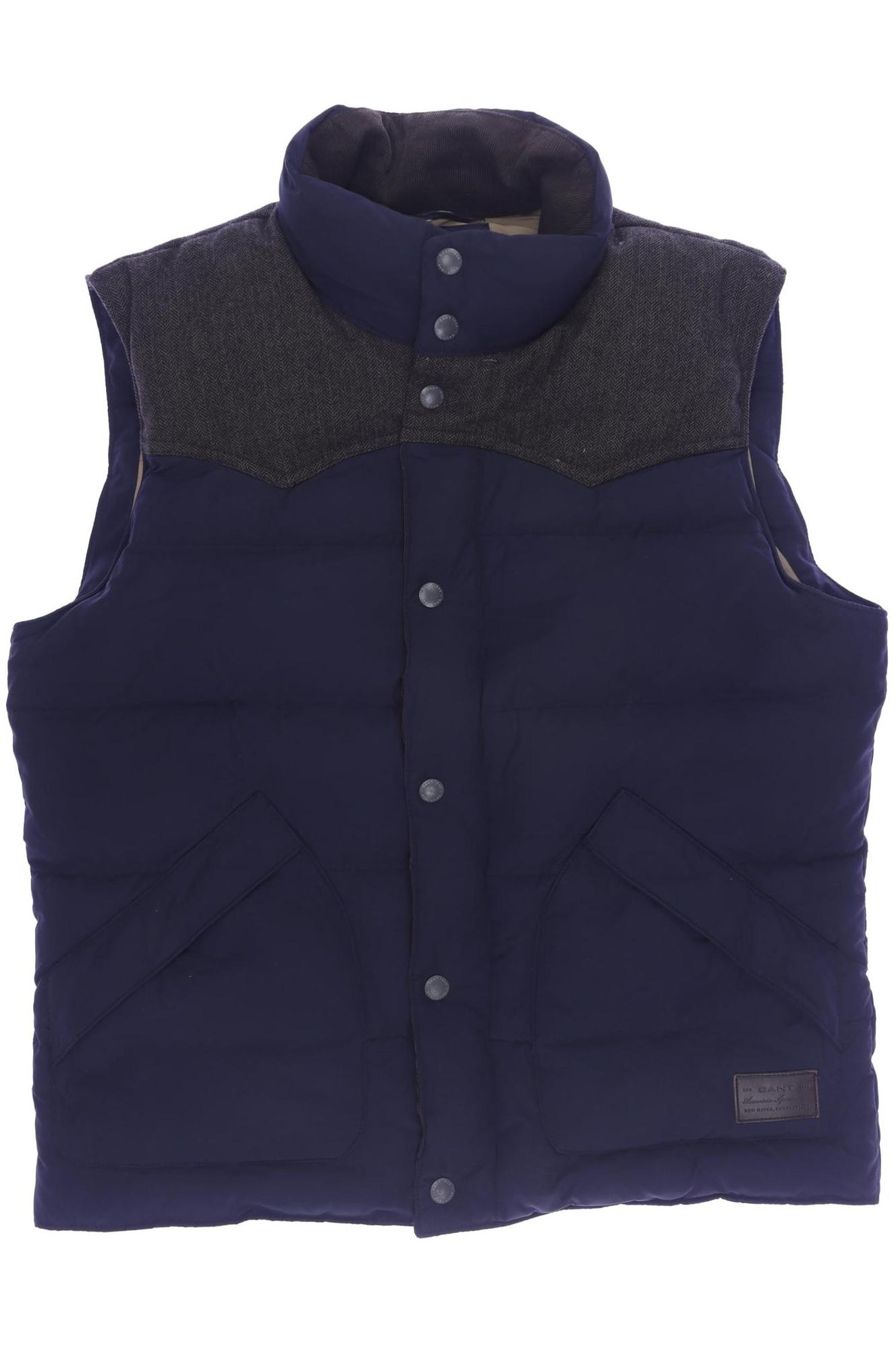 

Gant Herren Weste, marineblau, Gr. 48