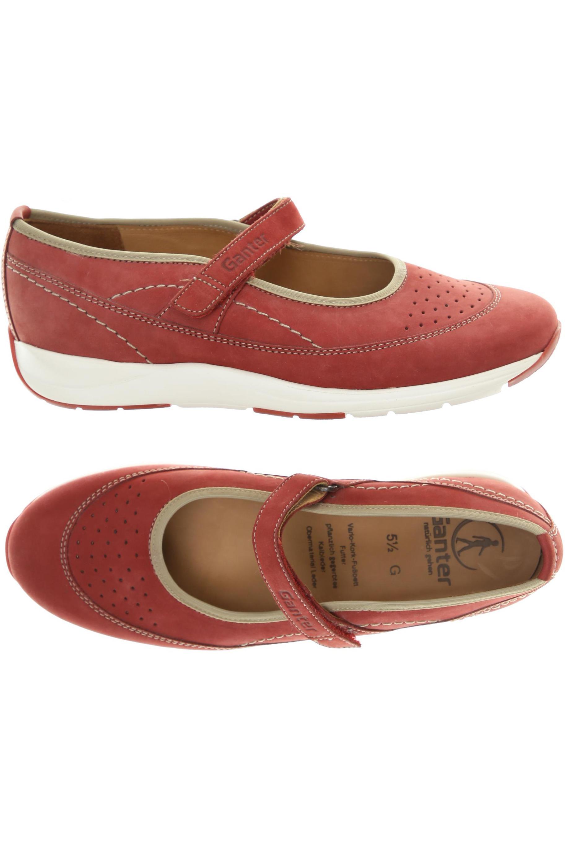 

Ganter Damen Ballerinas, rot, Gr. 5.5