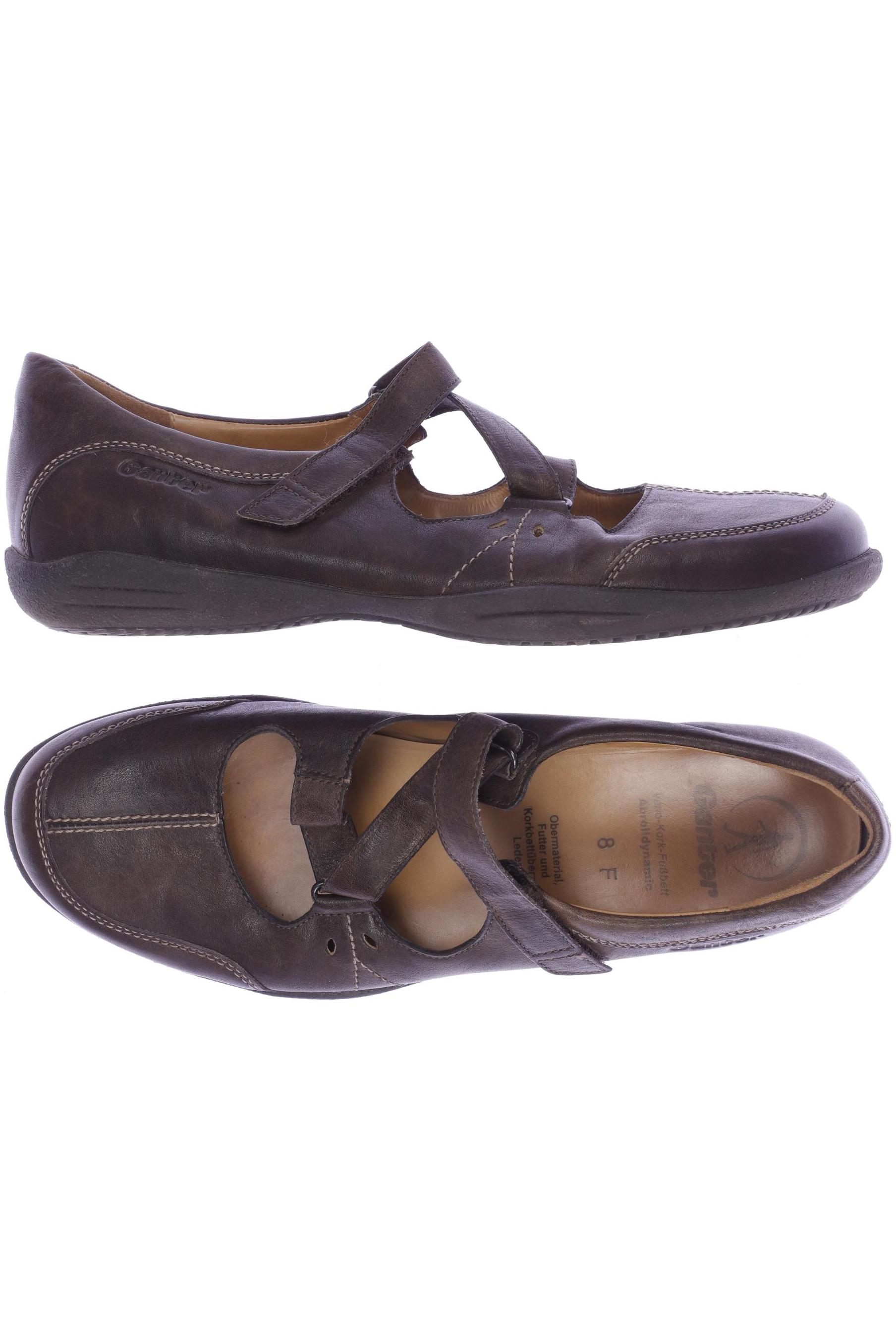 

Ganter Damen Ballerinas, braun, Gr. 8