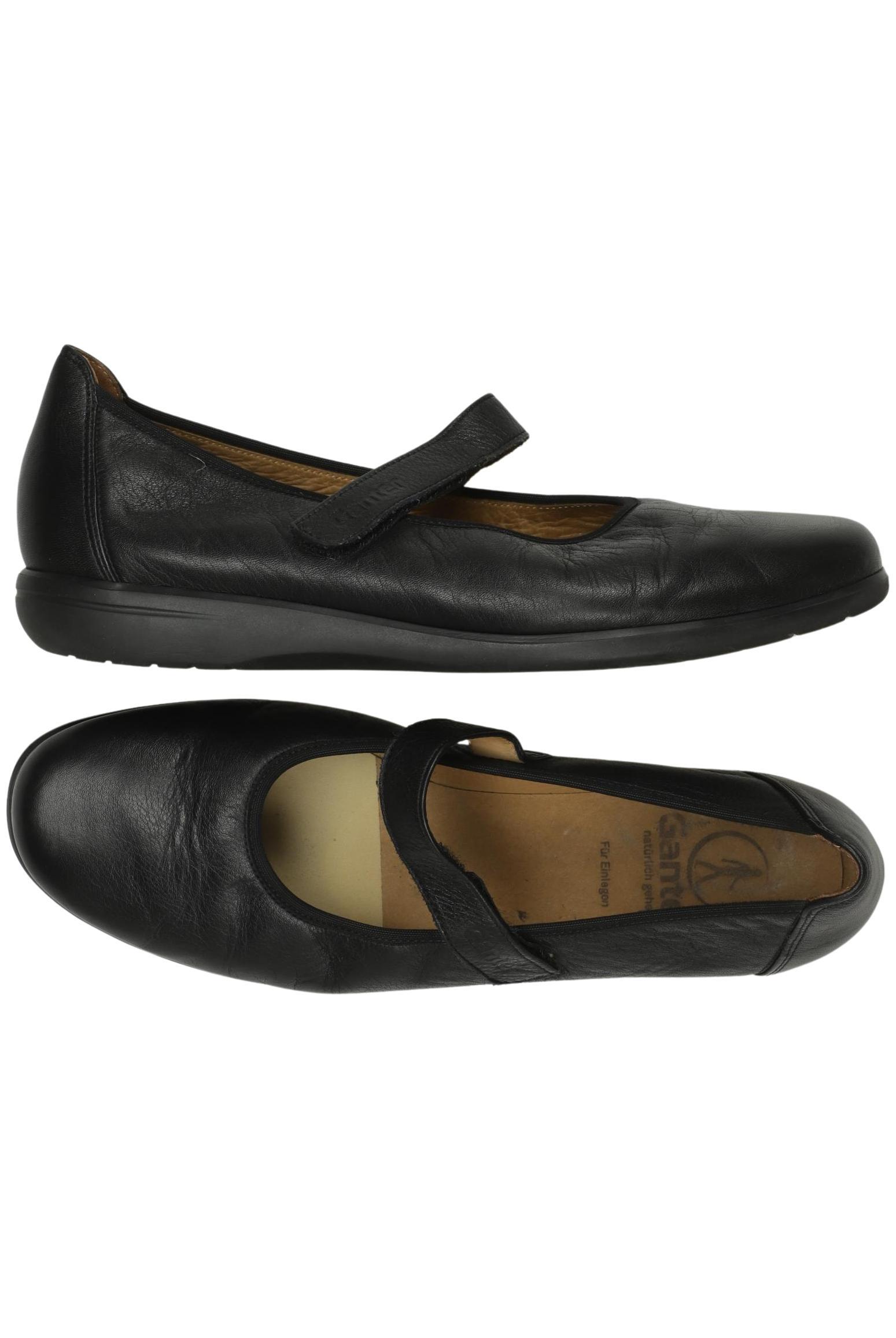 

Ganter Damen Ballerinas, schwarz, Gr. 8