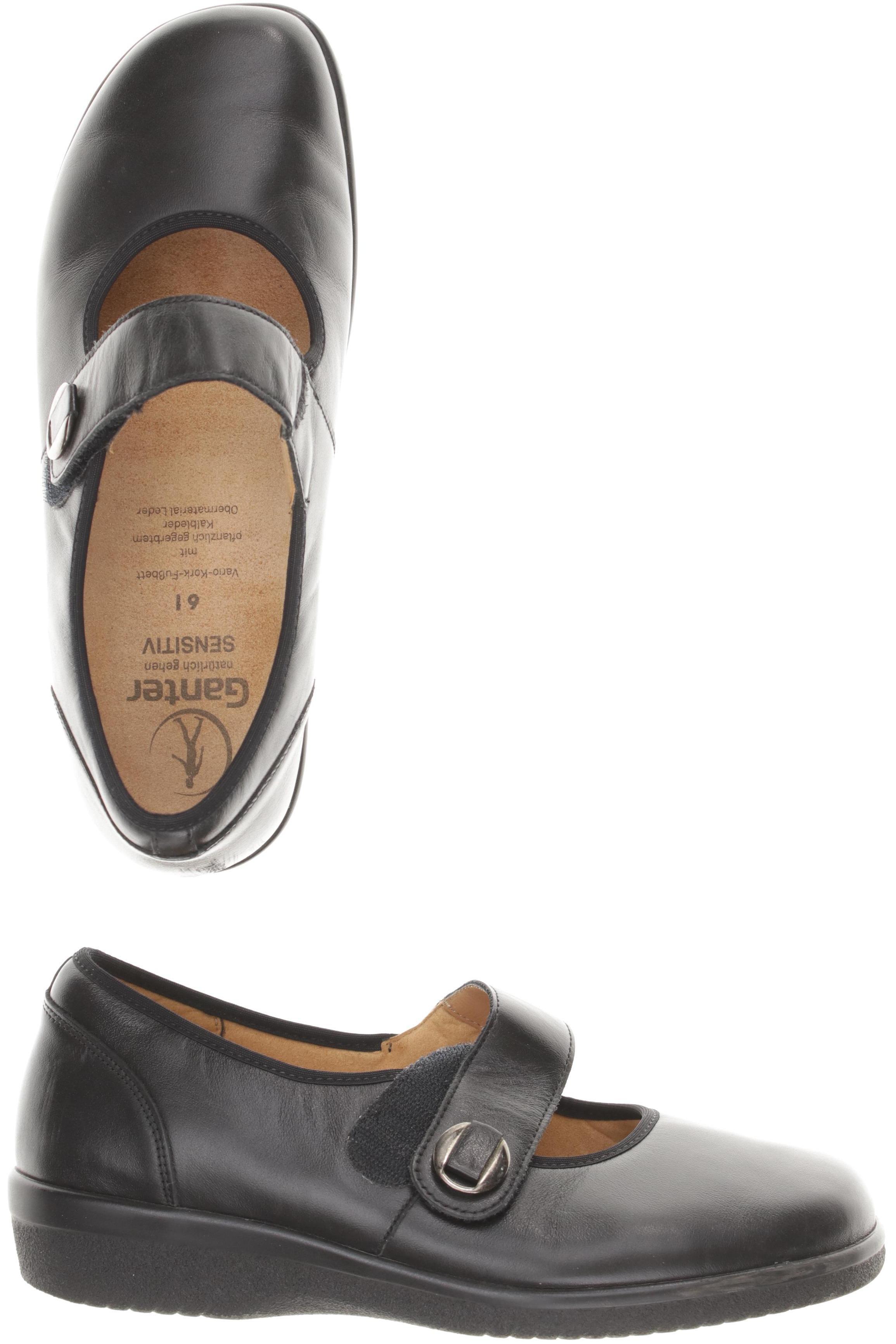 

Ganter Damen Halbschuh, schwarz, Gr. 6