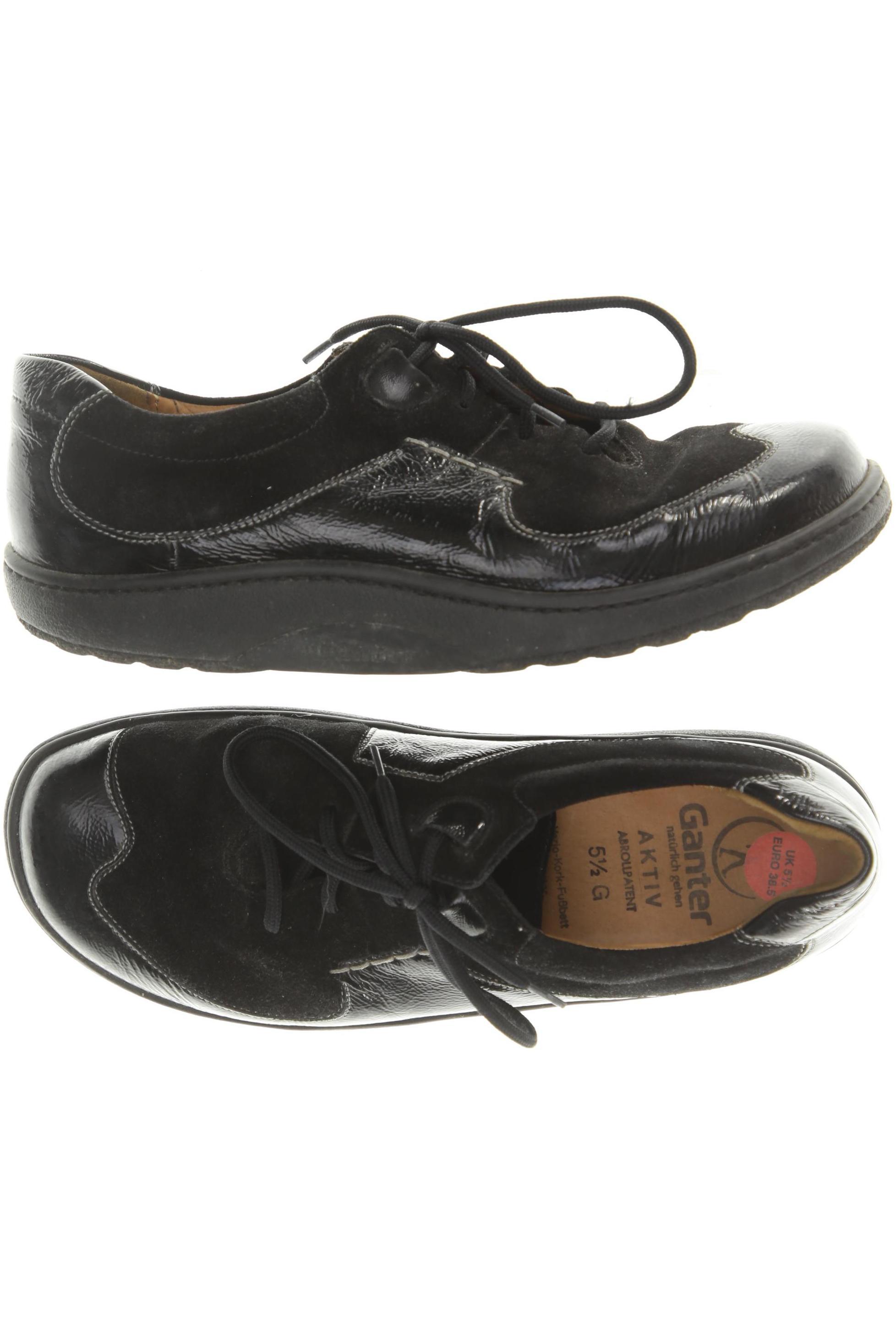 

Ganter Damen Halbschuh, schwarz, Gr. 5.5