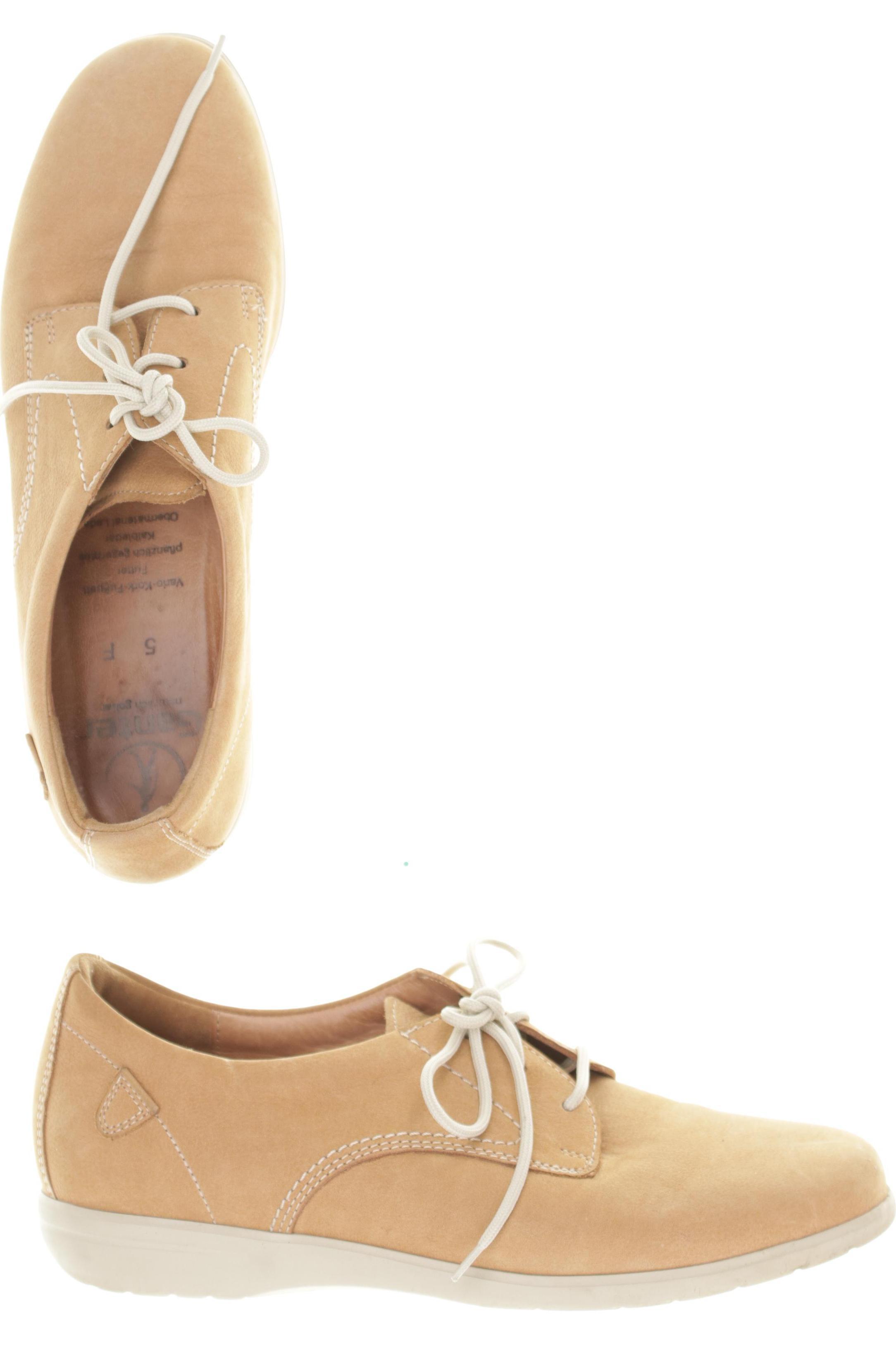 

Ganter Damen Halbschuh, beige, Gr. 5