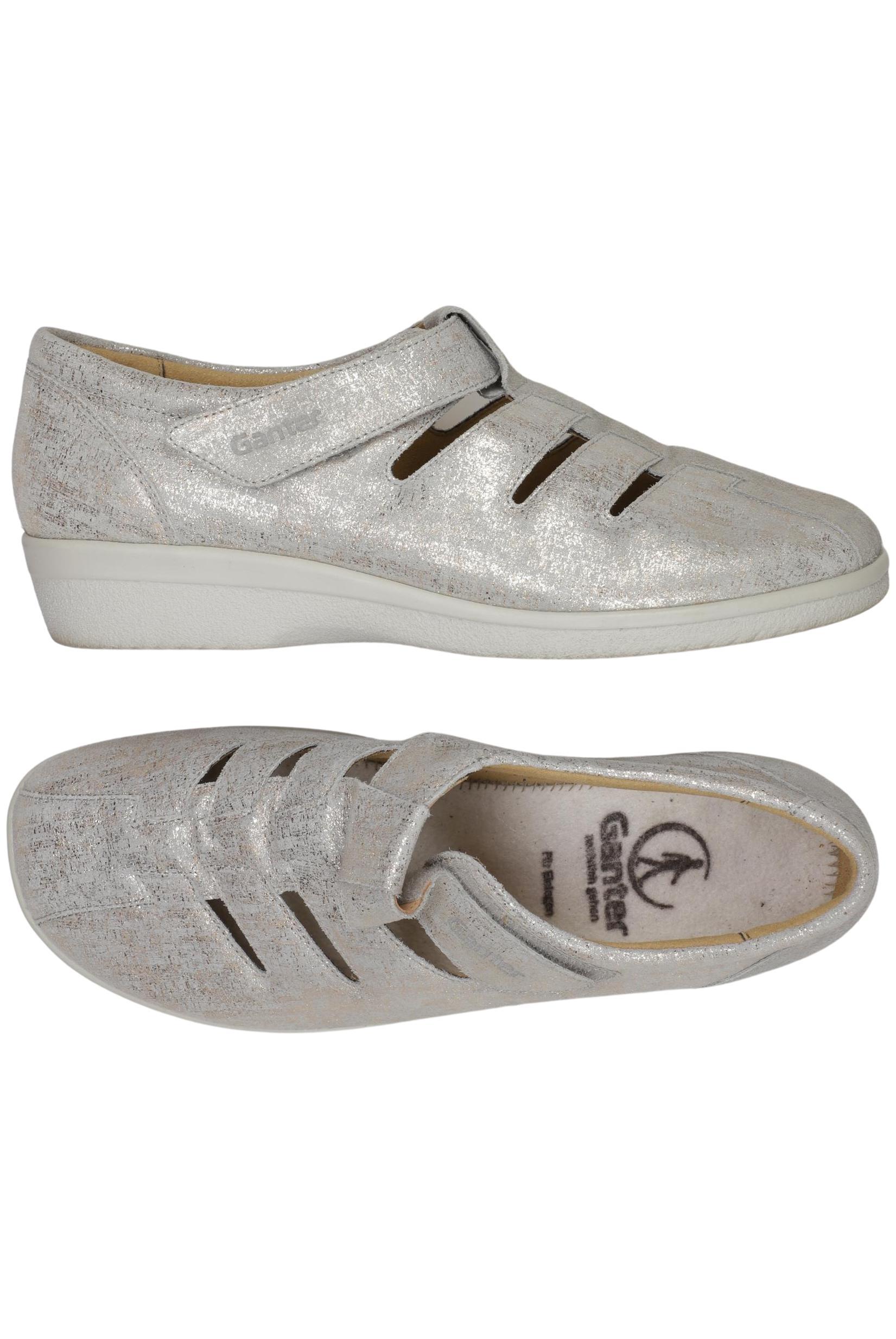 

Ganter Damen Halbschuh, silber, Gr. 7.5