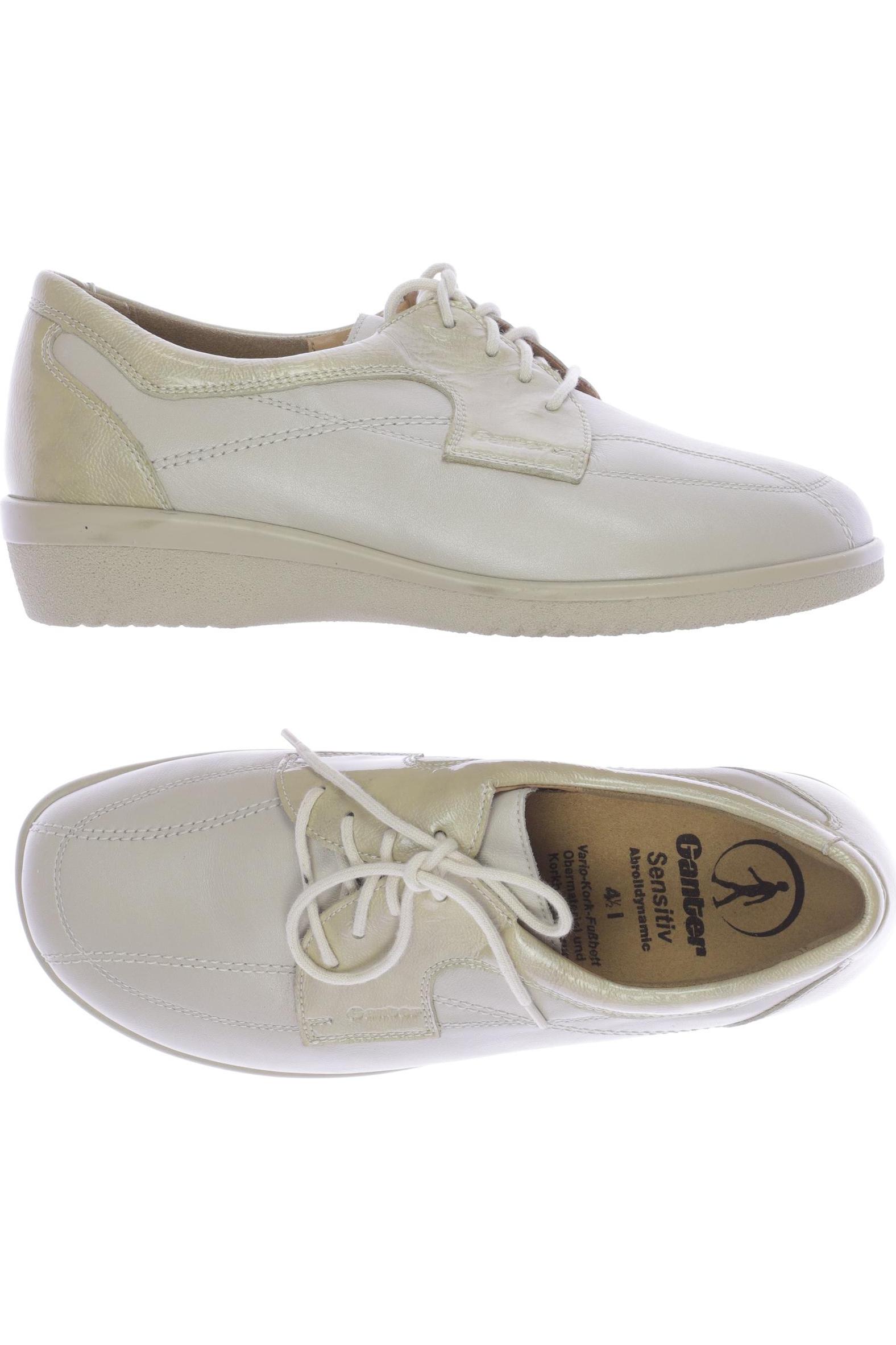 

Ganter Damen Halbschuh, cremeweiß, Gr. 4.5