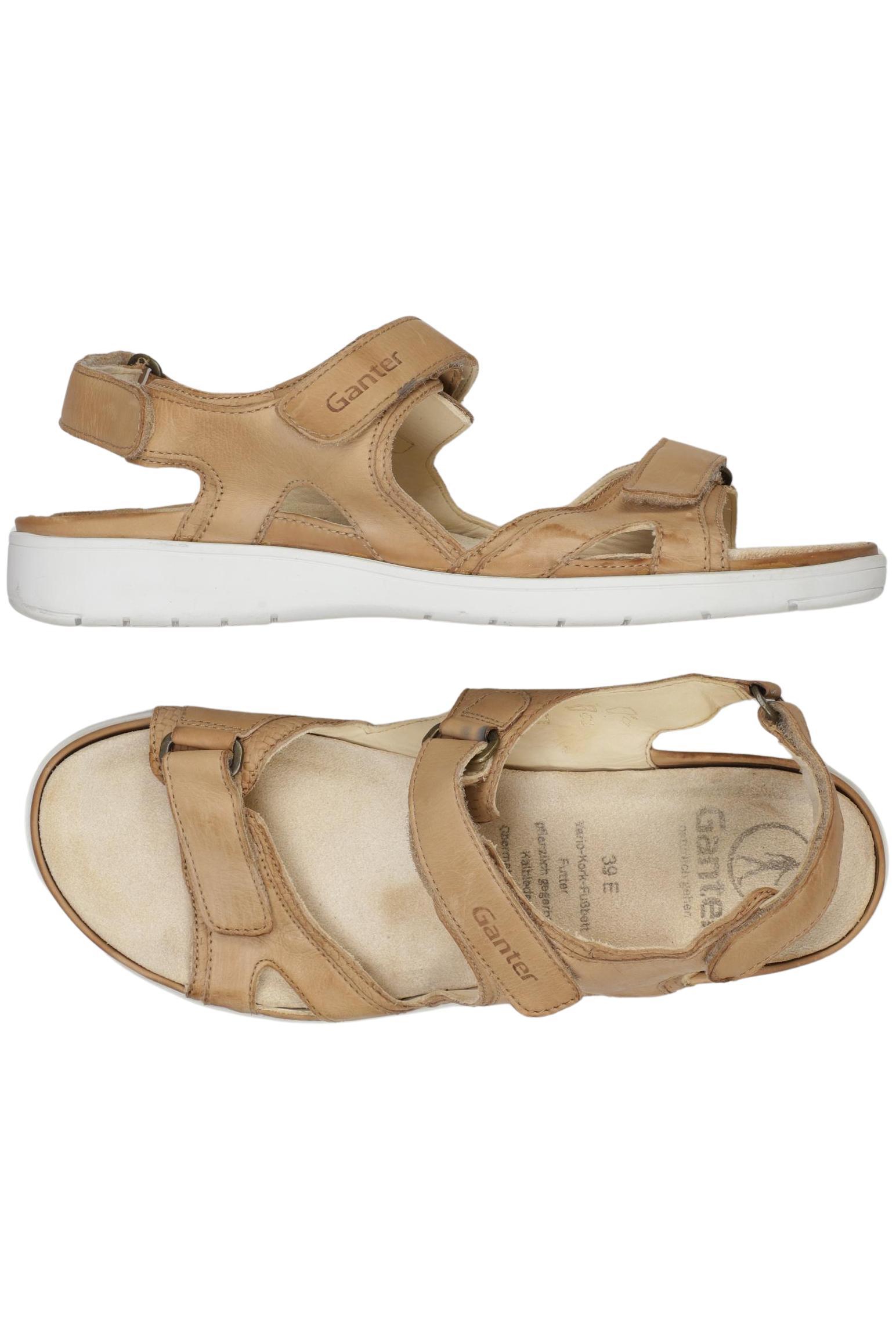 

Ganter Damen Sandale, beige, Gr. 39