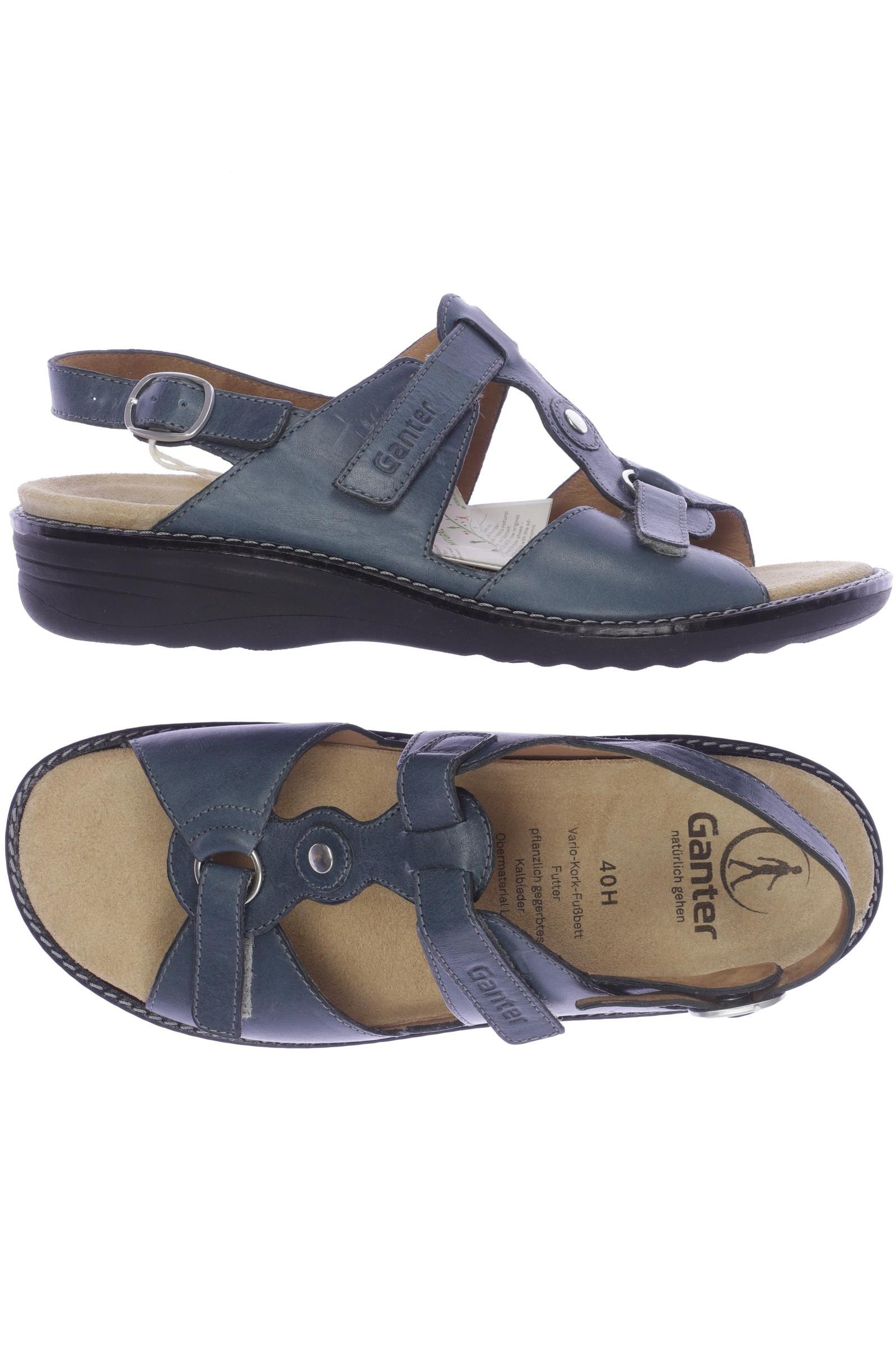 

Ganter Damen Sandale, blau, Gr. 40