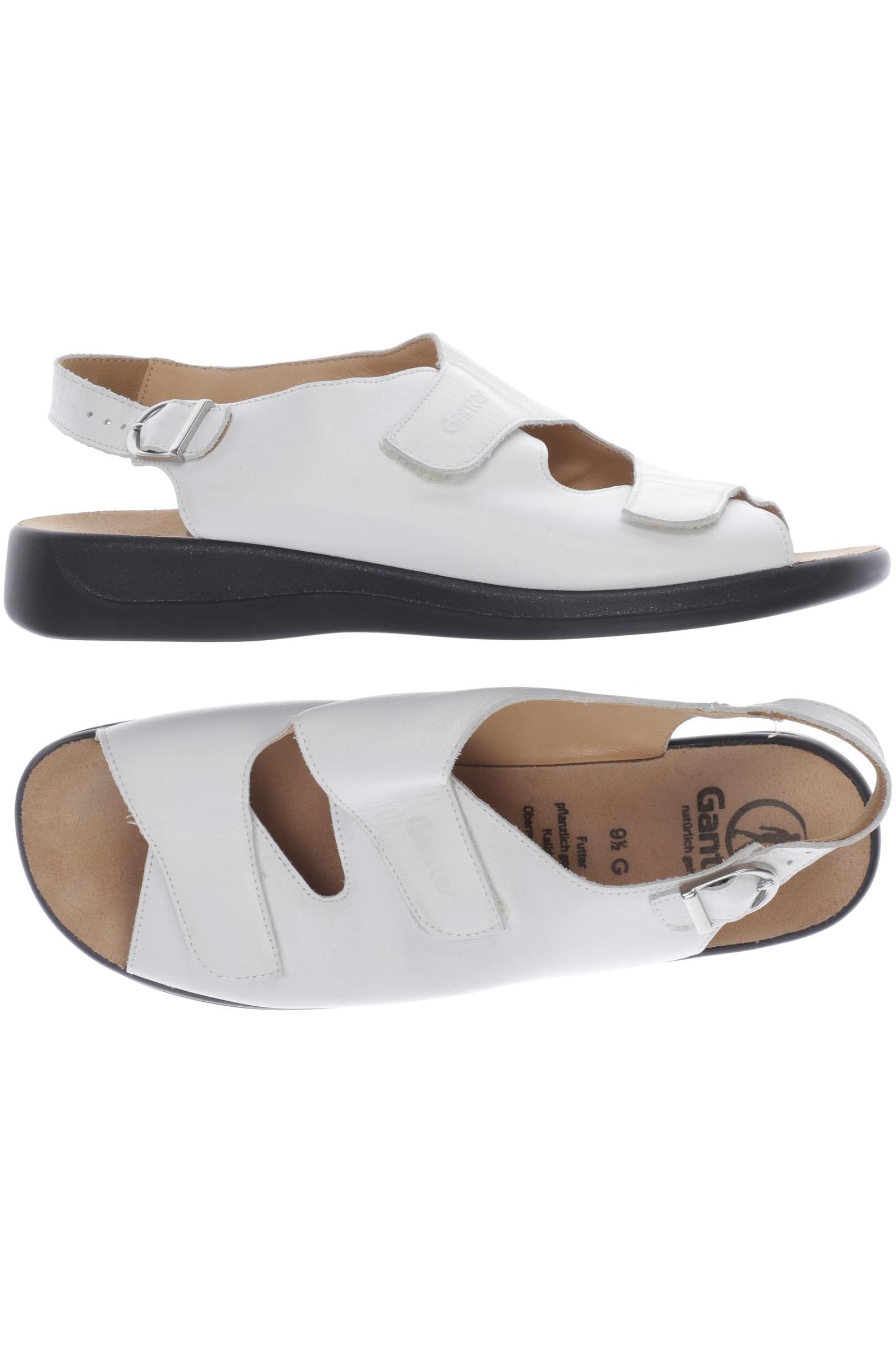 

Ganter Damen Sandale, weiß, Gr. 9.5
