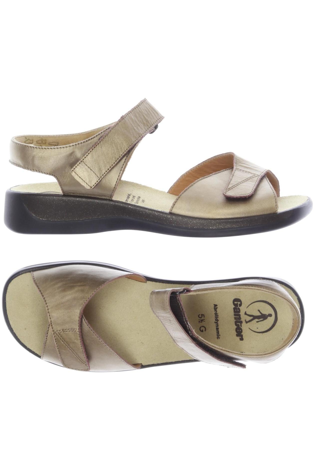 

Ganter Damen Sandale, beige, Gr. 5.5