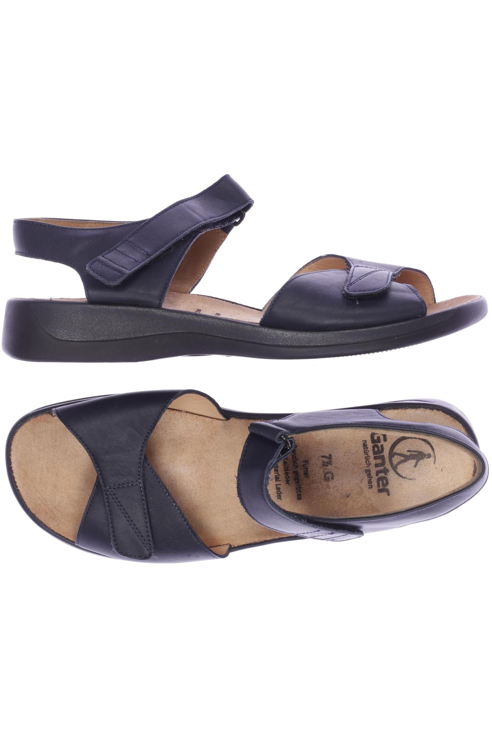 

Ganter Damen Sandale, marineblau, Gr. 7.5