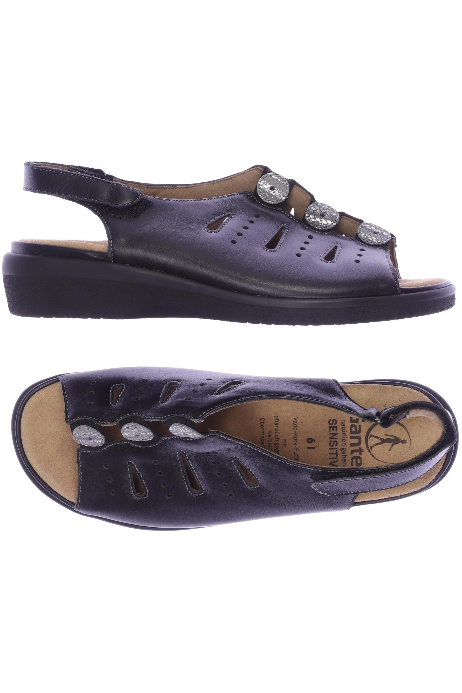 

Ganter Damen Sandale, schwarz, Gr. 6