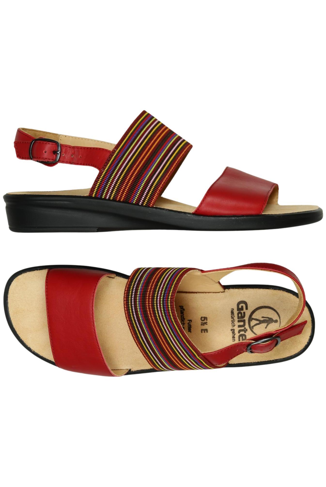 

Ganter Damen Sandale, rot, Gr. 5.5