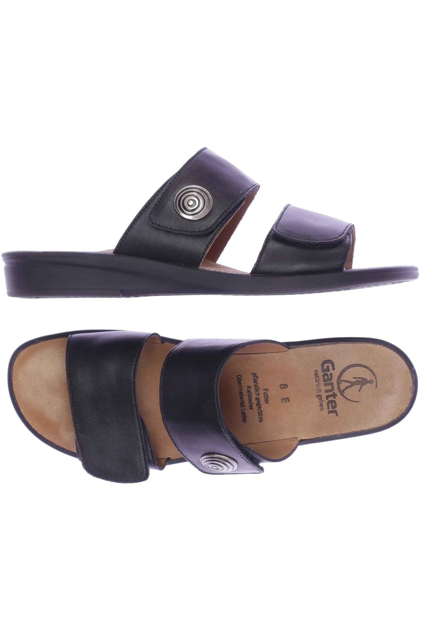 

Ganter Damen Sandale, schwarz, Gr. 8