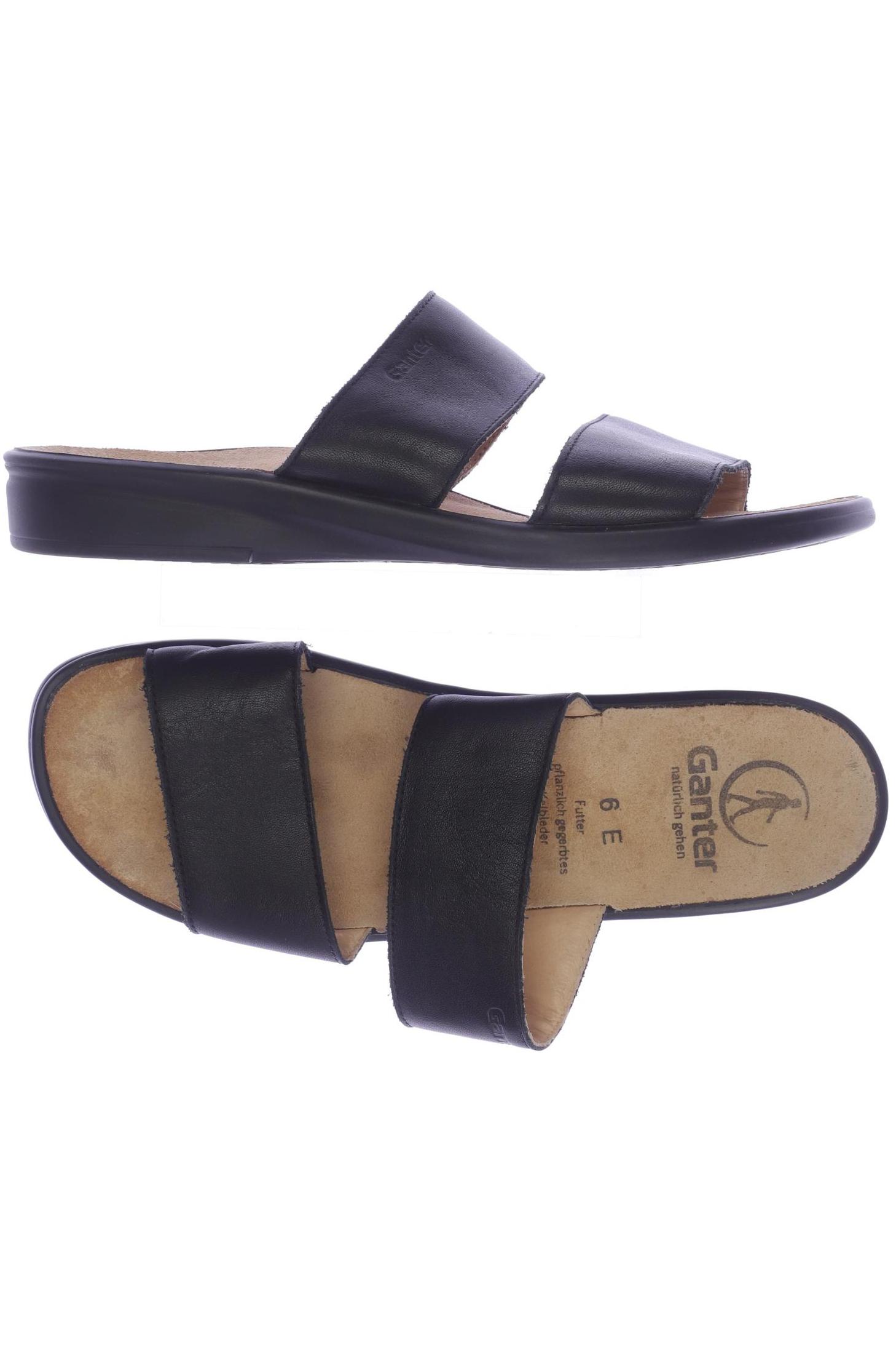 

Ganter Damen Sandale, schwarz, Gr. 6