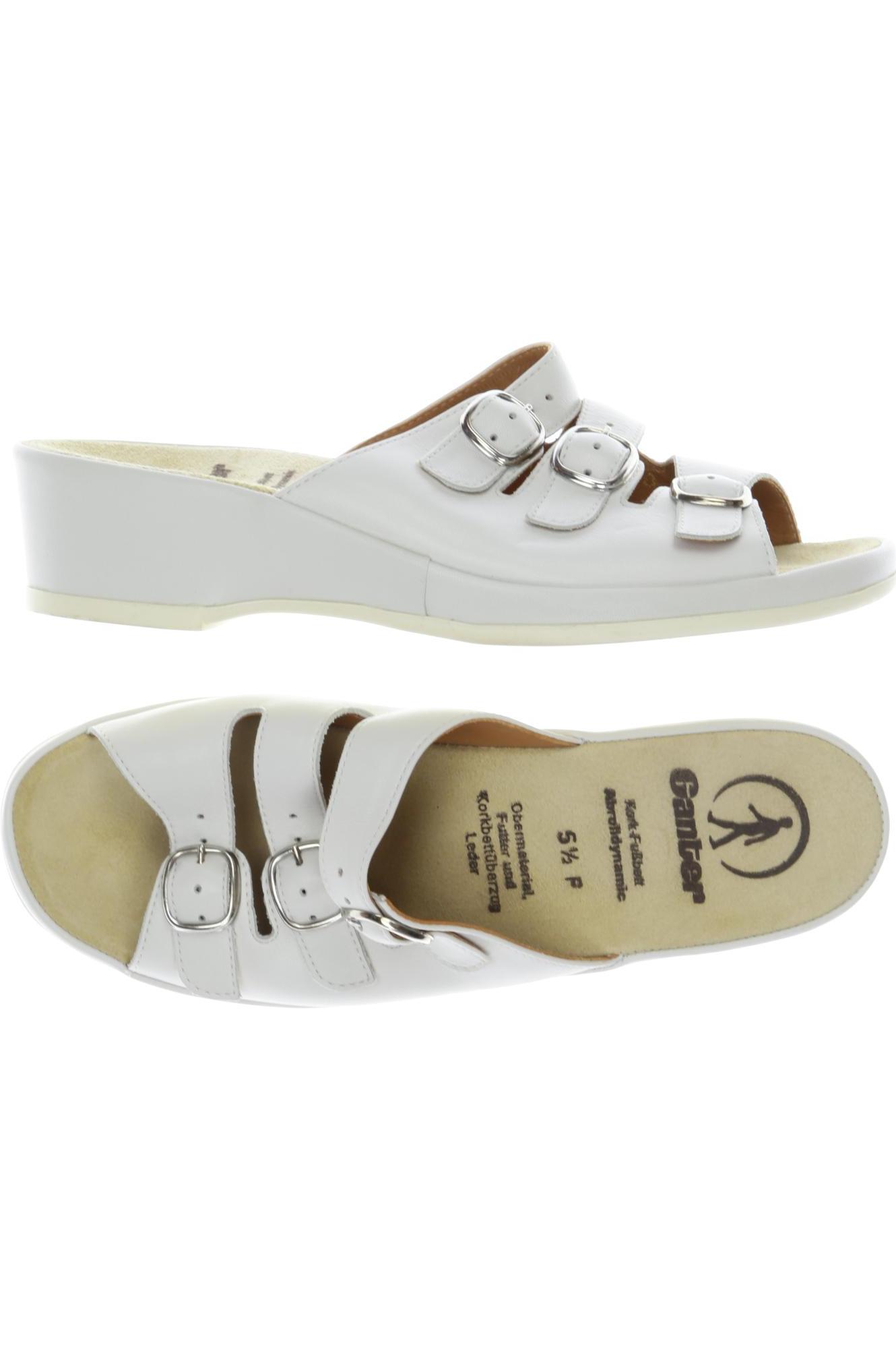 

Ganter Damen Sandale, weiß, Gr. 5.5