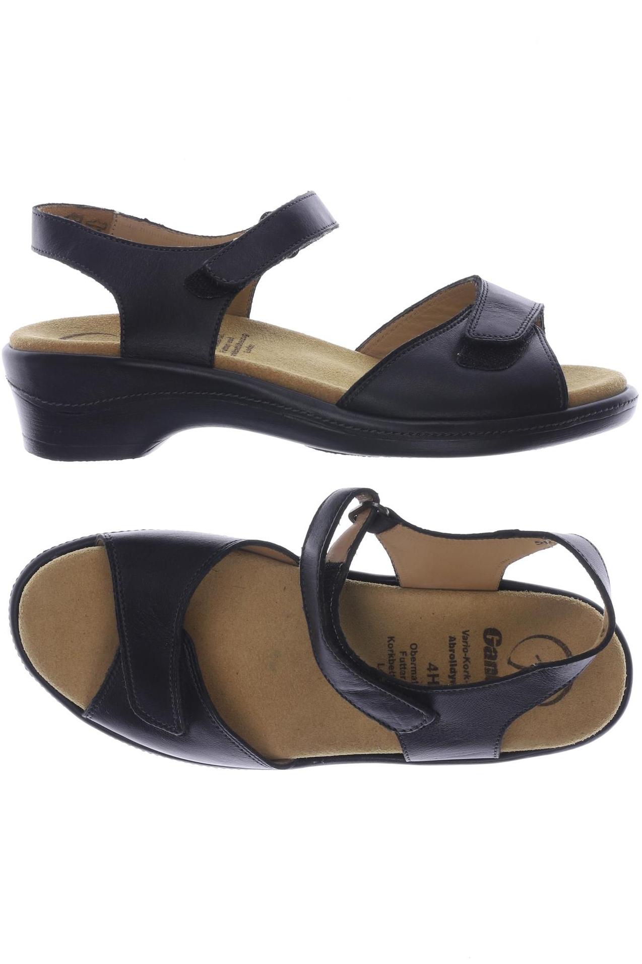 

Ganter Damen Sandale, schwarz, Gr. 4