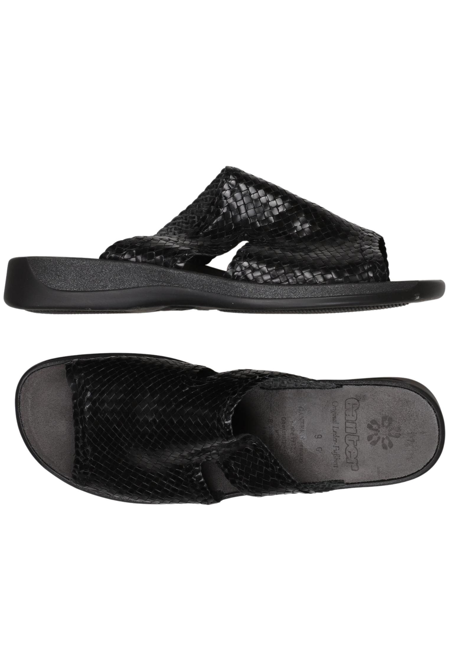 

Ganter Damen Sandale, schwarz, Gr. 9