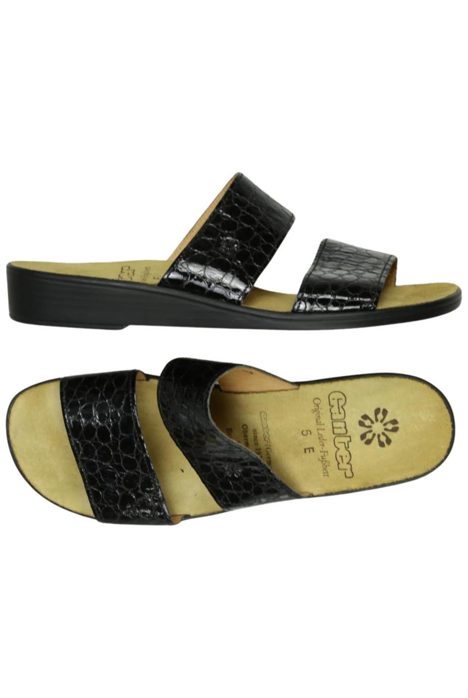 

Ganter Damen Sandale, schwarz, Gr. 5