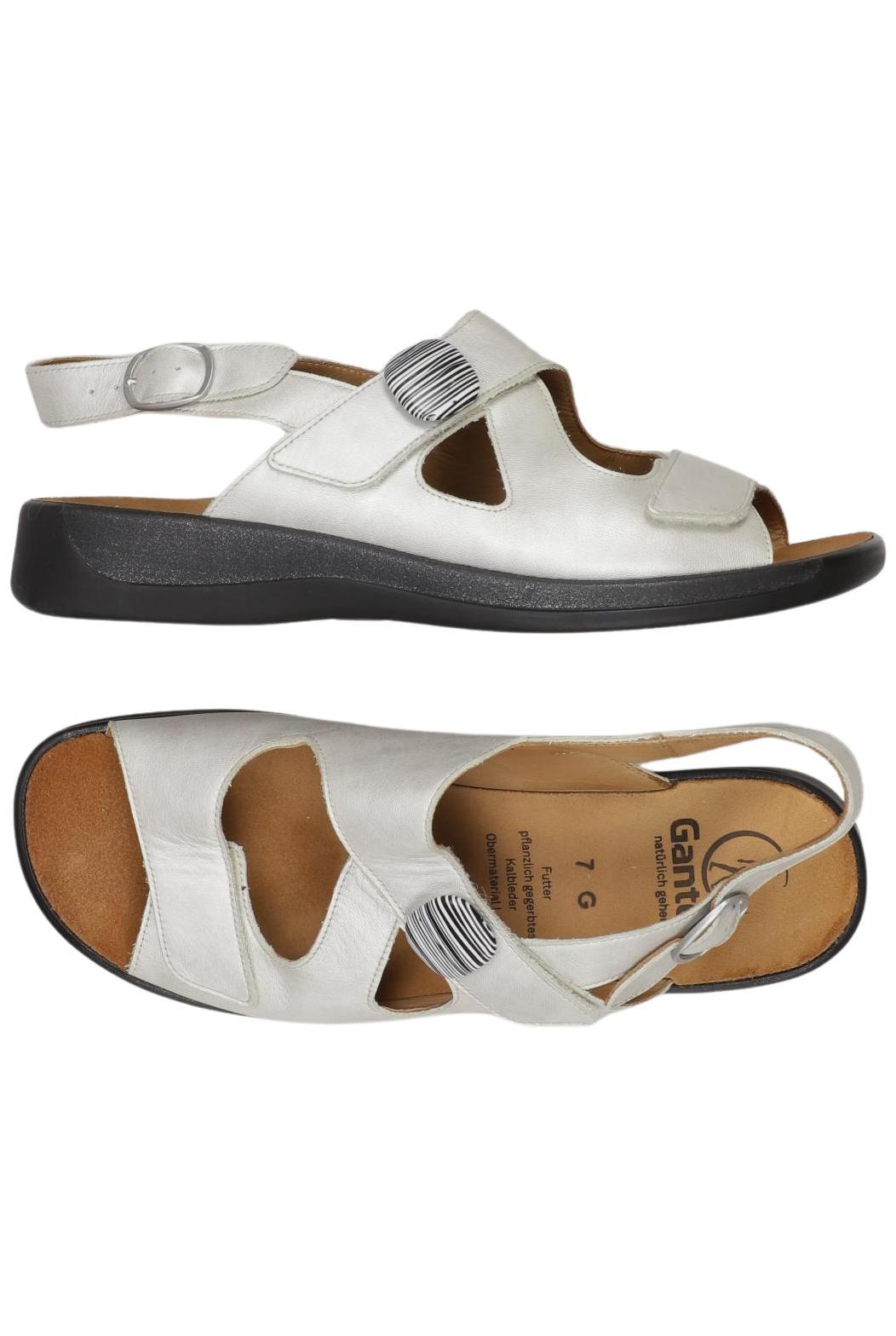 

Ganter Damen Sandale, cremeweiß, Gr. 7