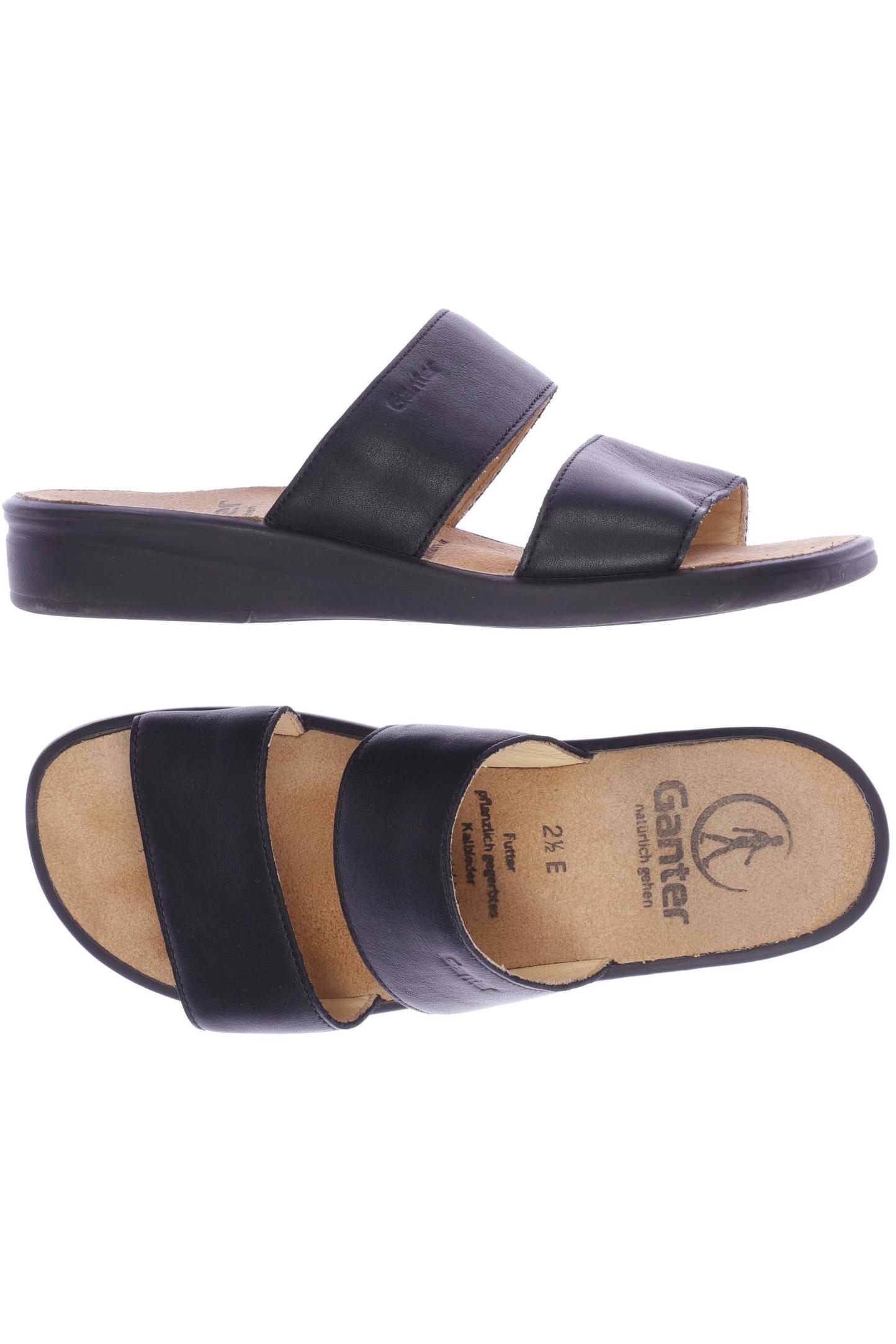 

Ganter Damen Sandale, schwarz, Gr. 2.5