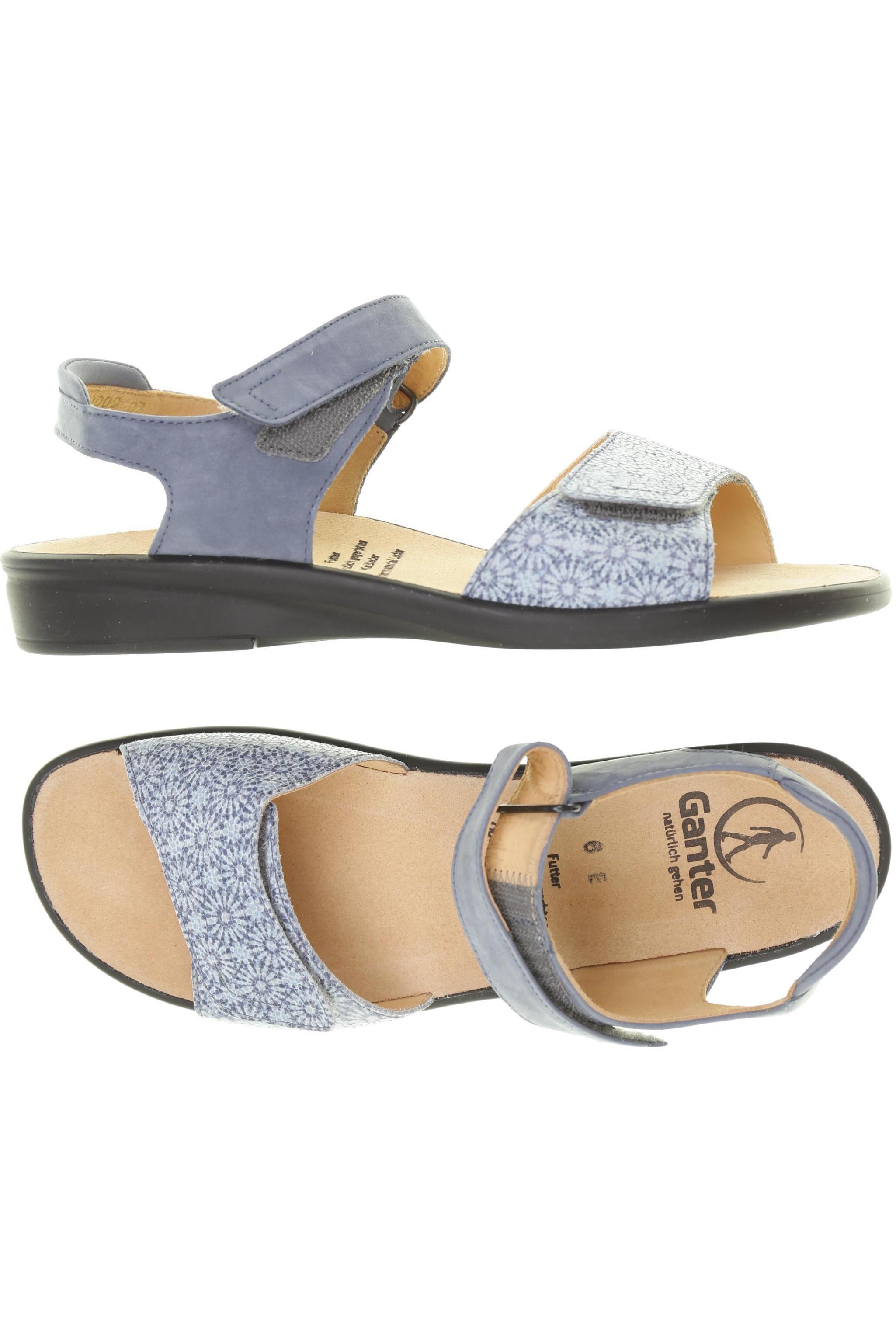 

Ganter Damen Sandale, blau, Gr. 6
