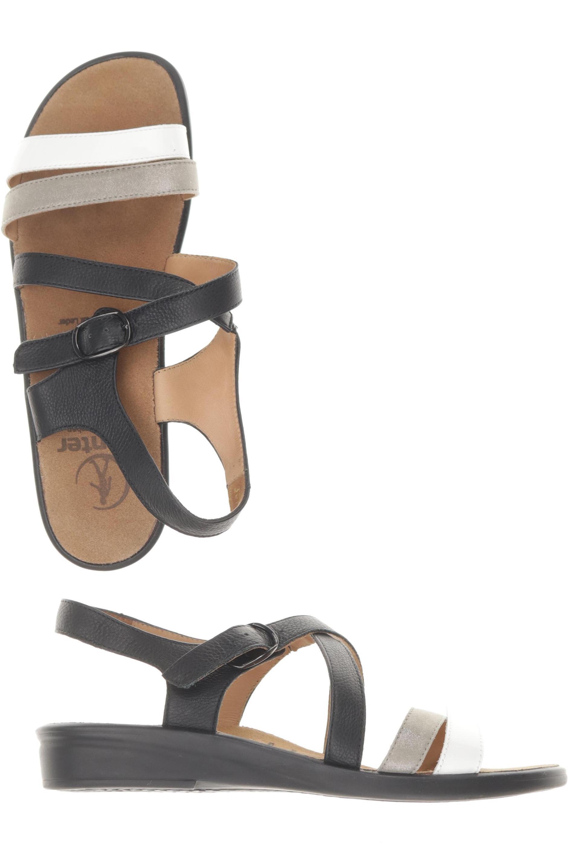 

Ganter Damen Sandale, schwarz, Gr. 5