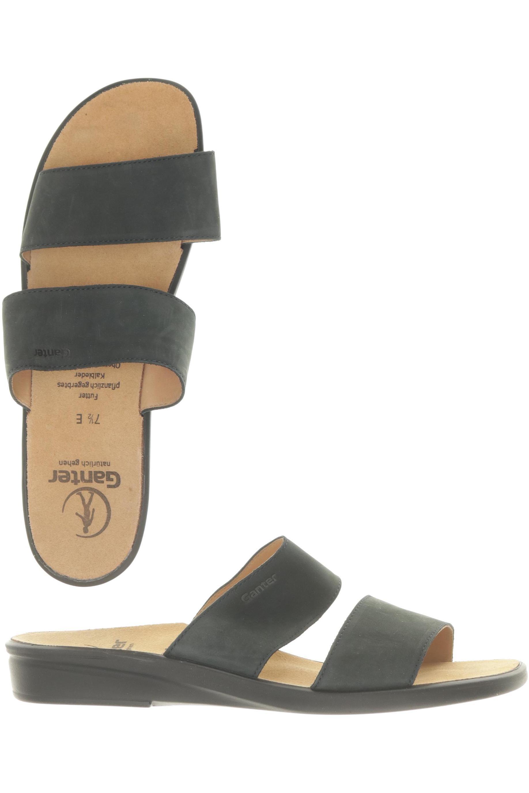 

Ganter Damen Sandale, schwarz, Gr. 7.5