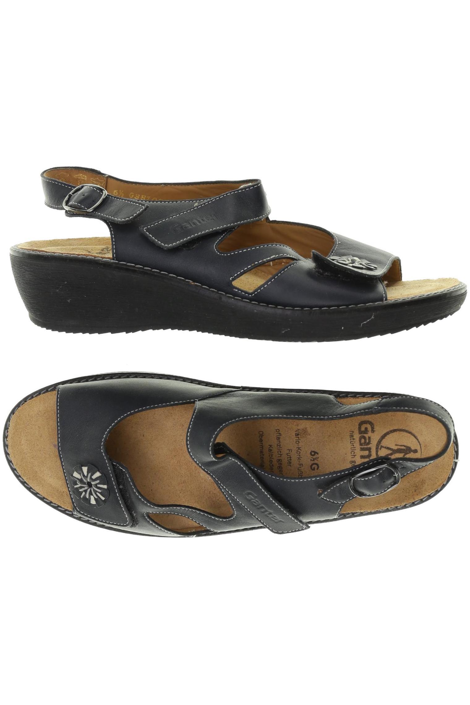 

Ganter Damen Sandale, schwarz, Gr. 6.5