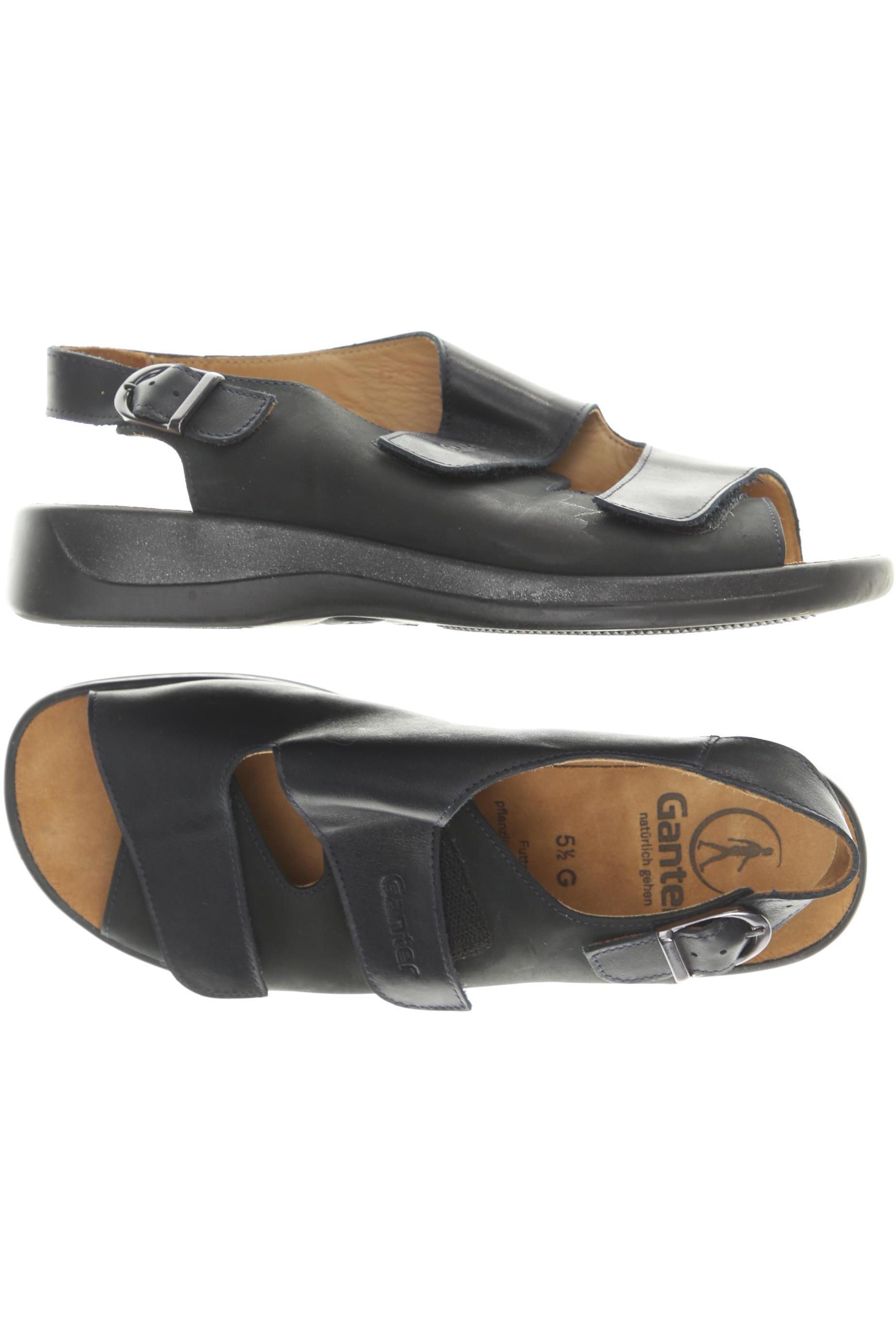 

Ganter Damen Sandale, schwarz, Gr. 5.5