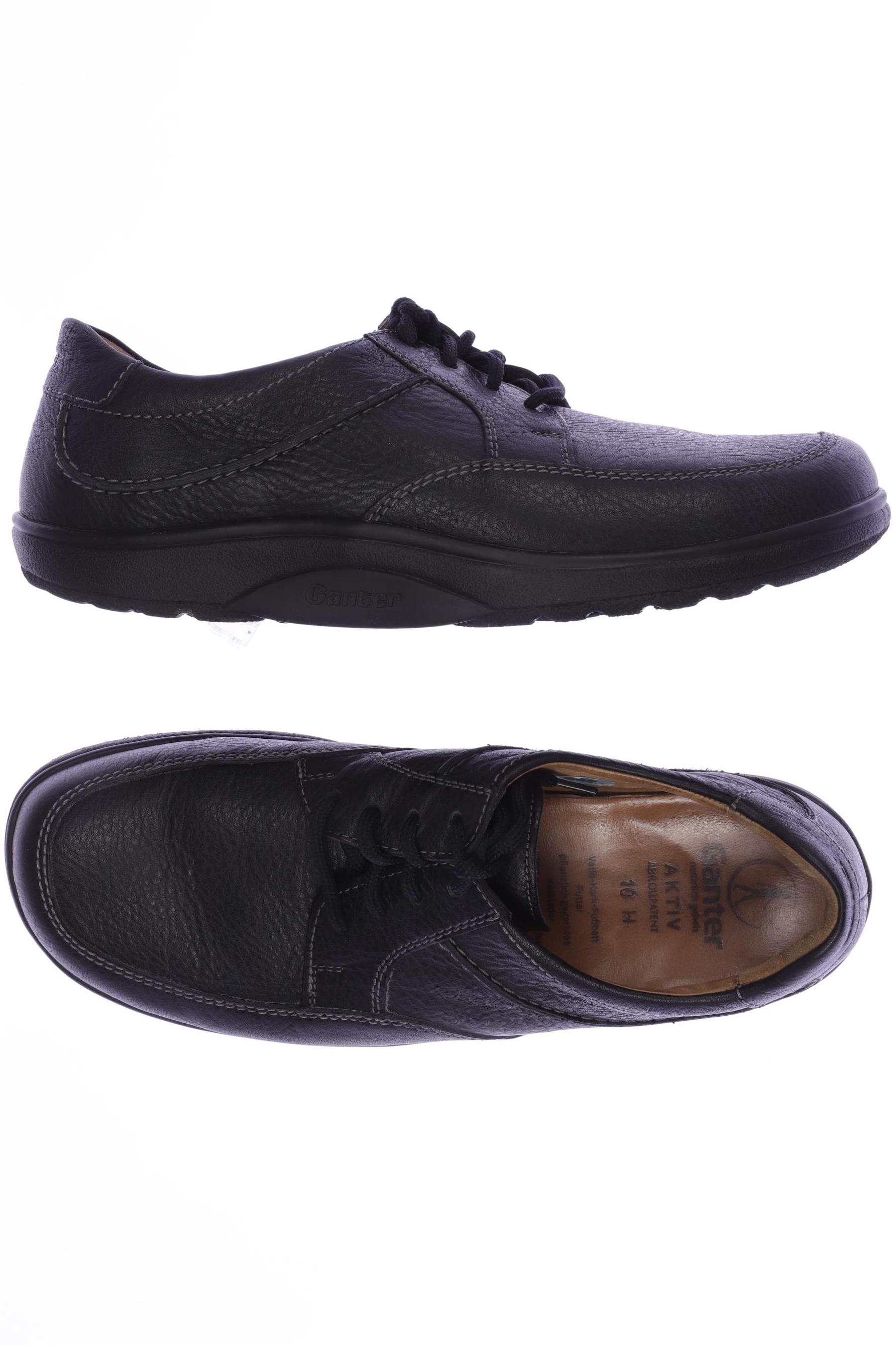 

Ganter Herren Halbschuh, schwarz, Gr. 10
