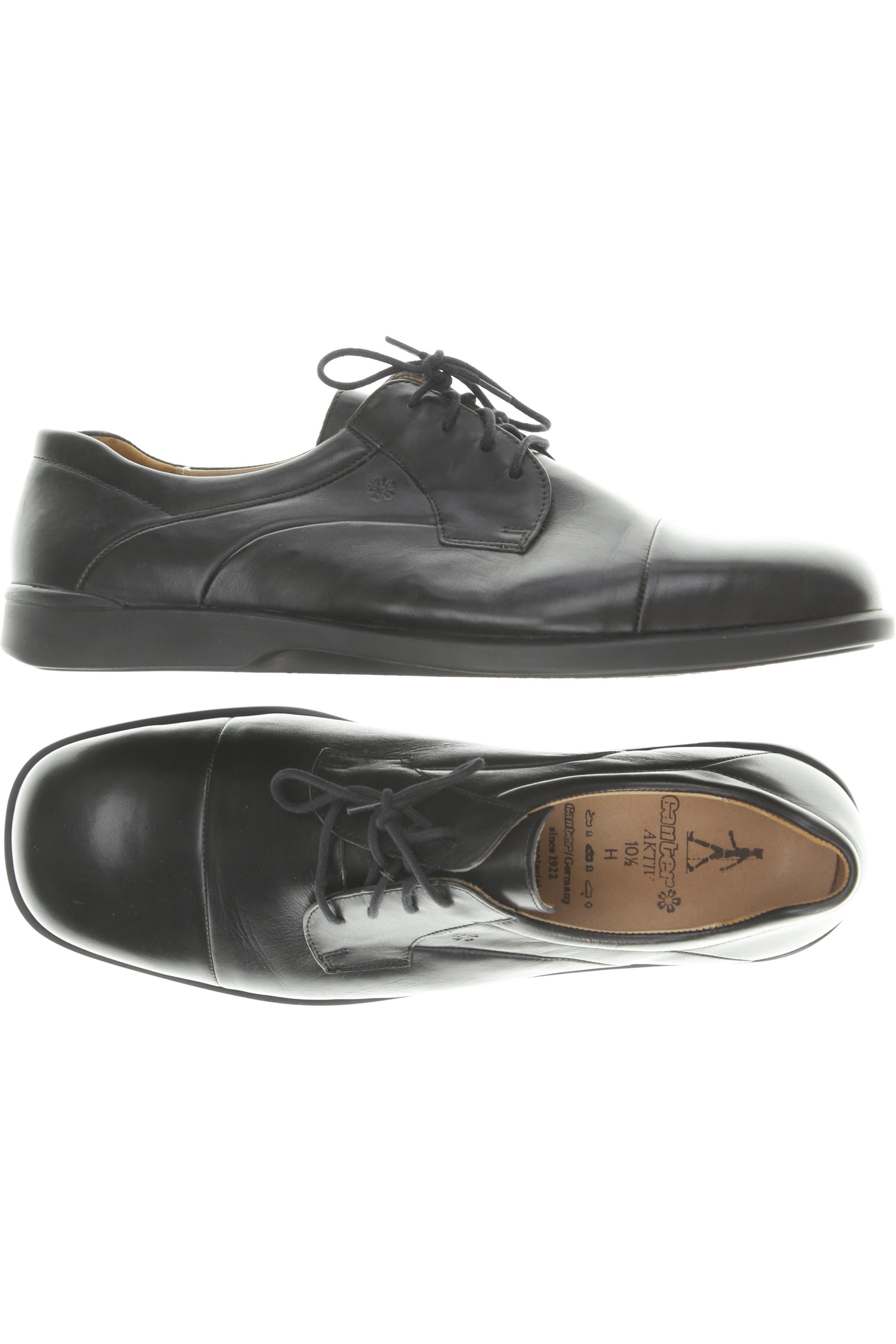 

Ganter Herren Halbschuh, schwarz, Gr. 10.5