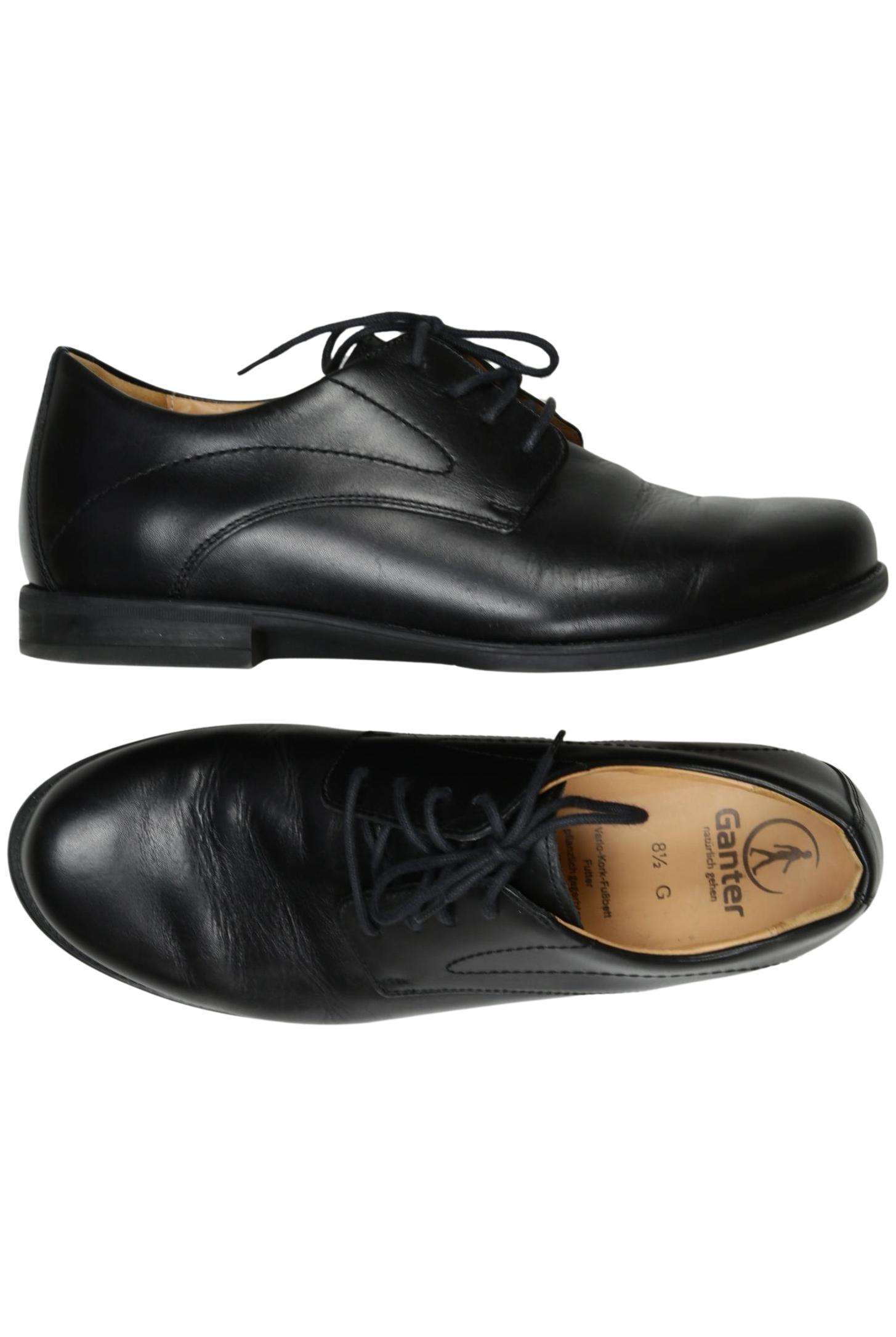 

Ganter Herren Halbschuh, schwarz, Gr. 8.5