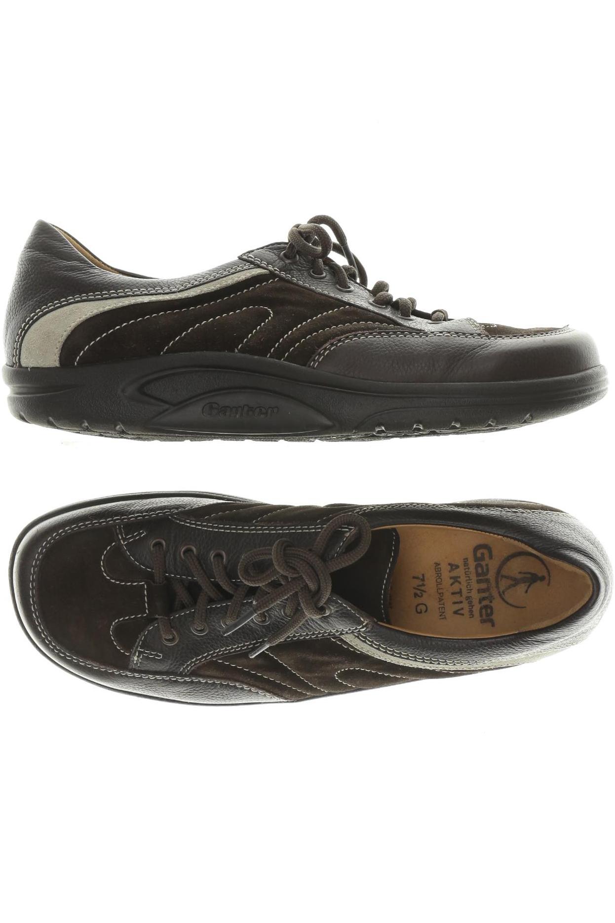 

Ganter Herren Halbschuh, braun, Gr. 7.5