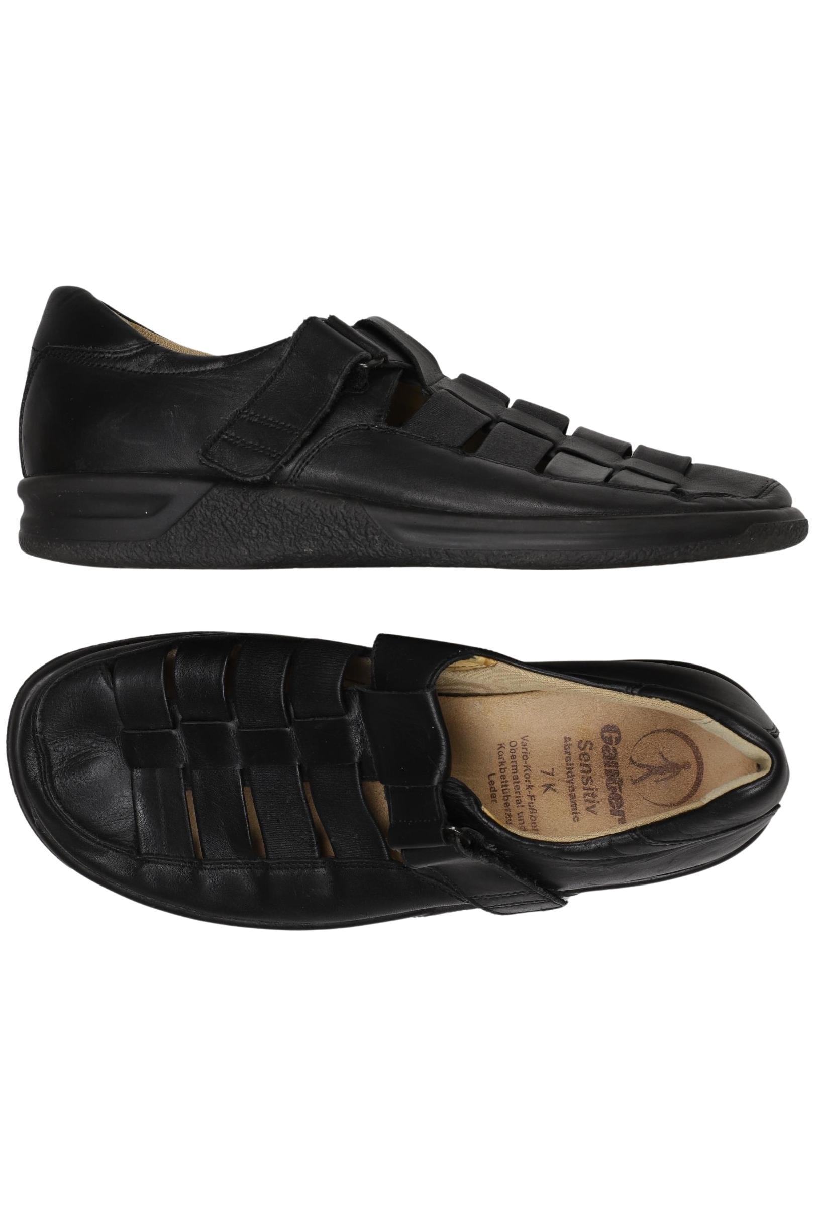 

Ganter Herren Halbschuh, schwarz, Gr. 7