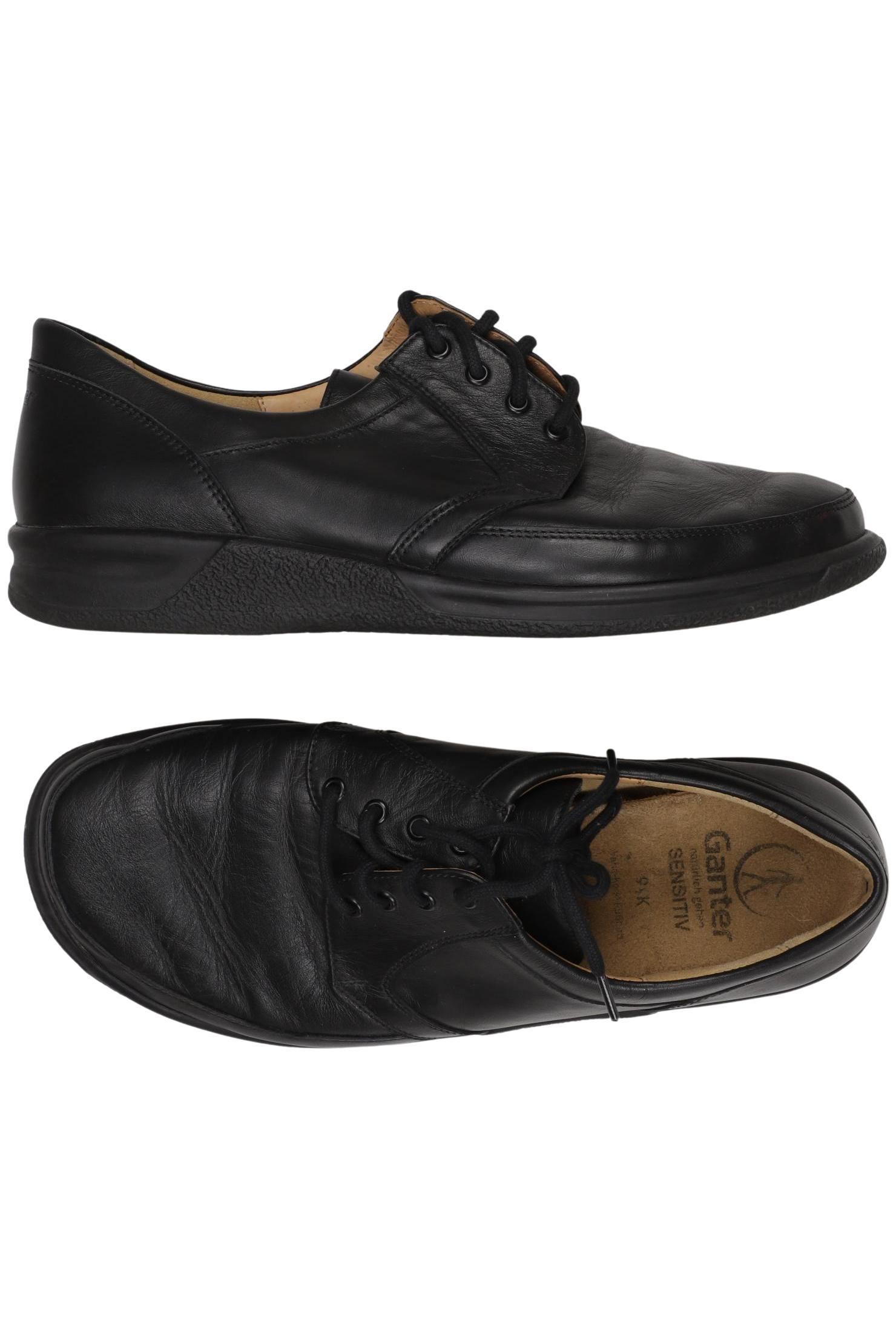 

Ganter Herren Halbschuh, schwarz, Gr. 9.5