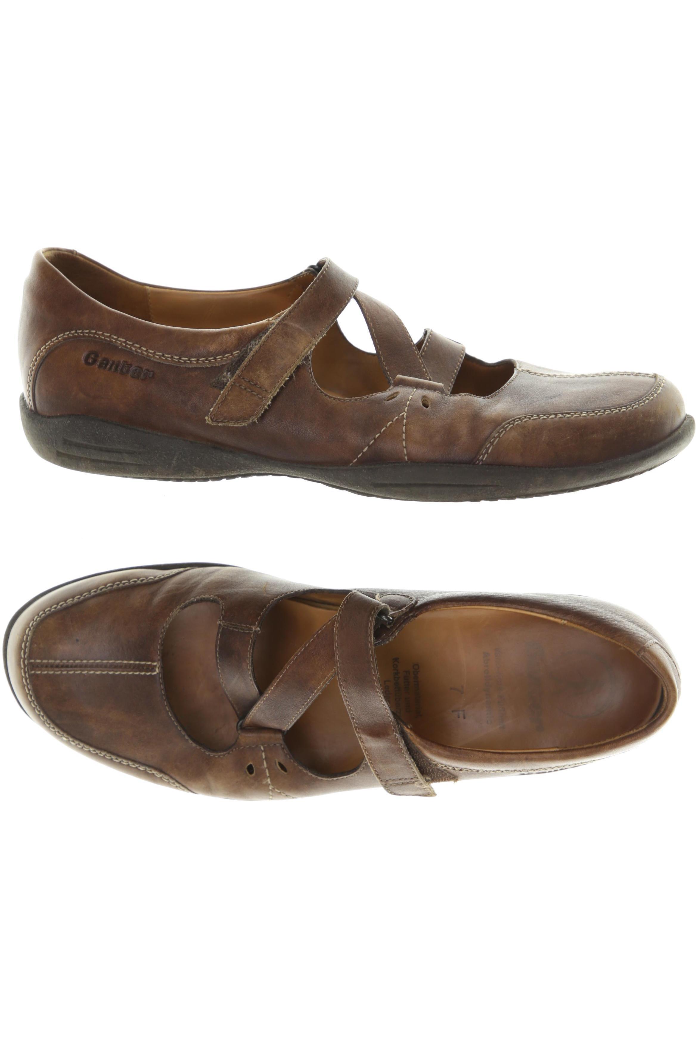 

Ganter Damen Ballerinas, braun, Gr. 7