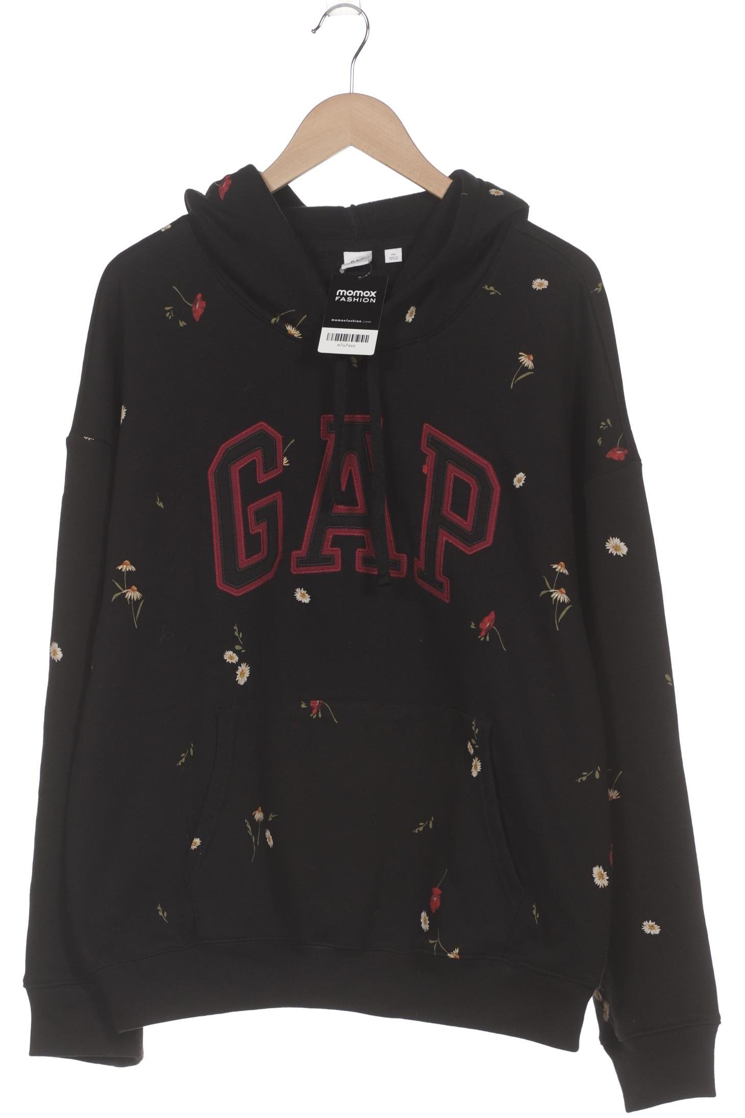

GAP Damen Kapuzenpullover, schwarz, Gr. 46